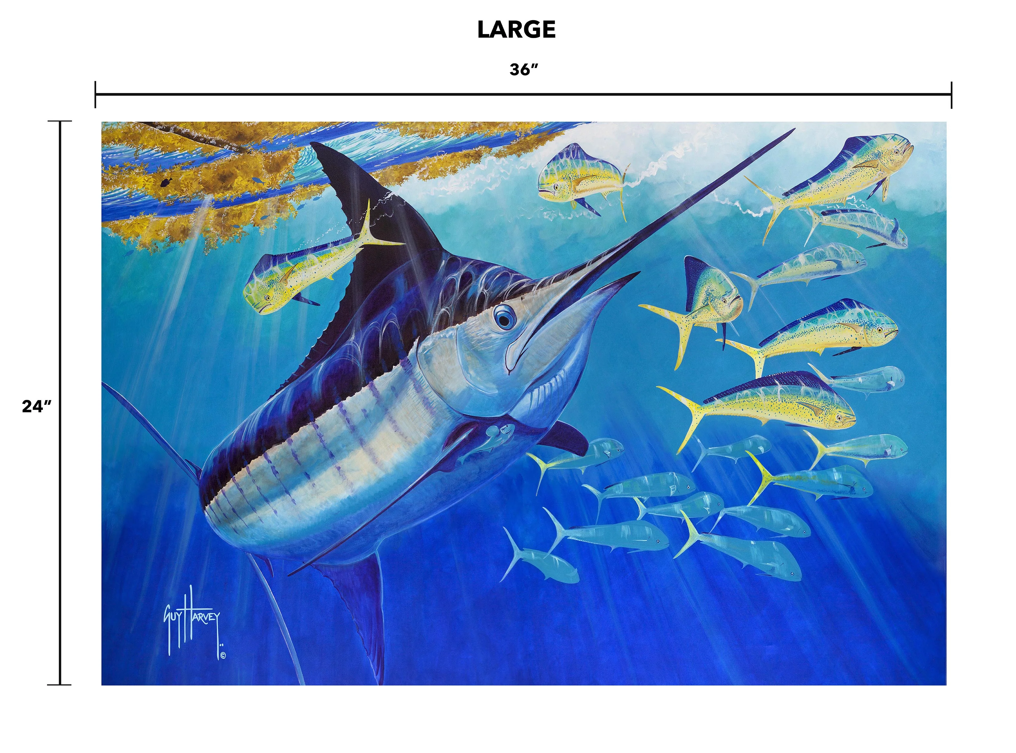 "Blue Escape" Aluminum Art - Image 9