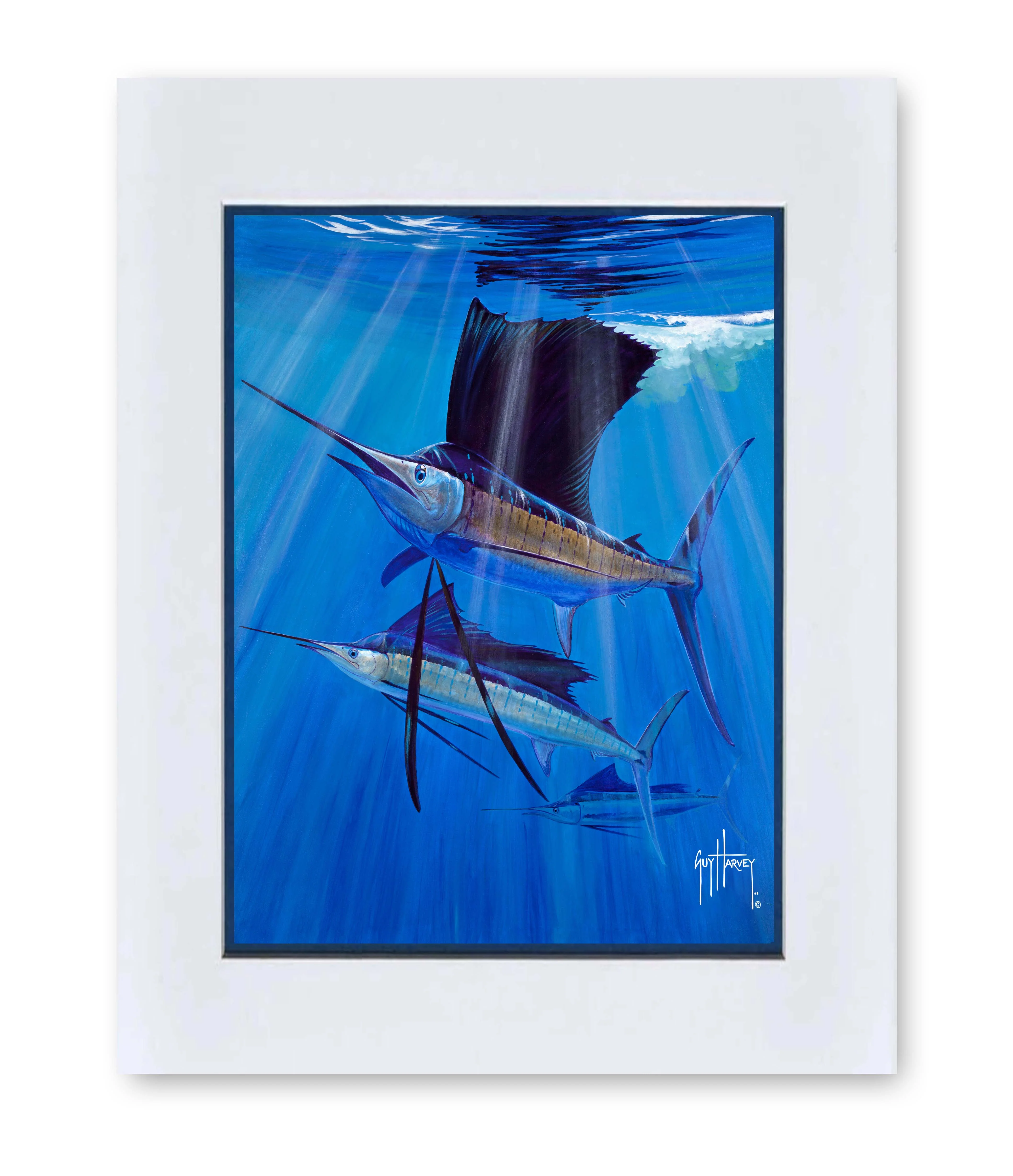 "Bluewater Hunters" Mini Print - Image 2
