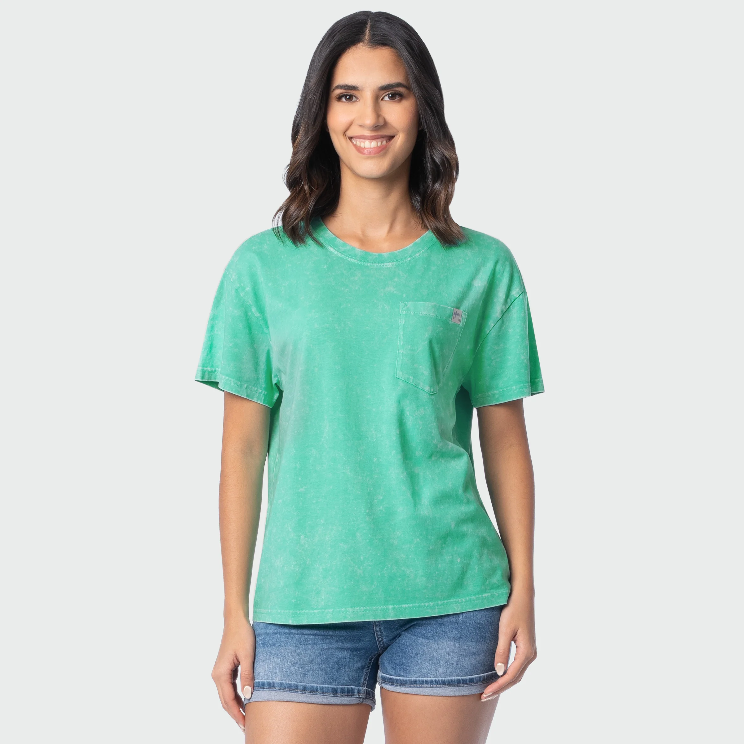 Coastal Wash Tee - Flower Arch - Image 2