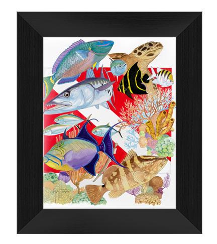 "Divers Delight" Tile Art - Image 2