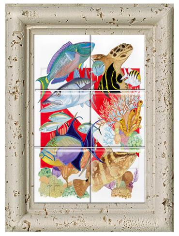 "Divers Delight" Tile Art - Image 4