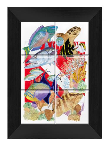 "Divers Delight" Tile Art - Image 5