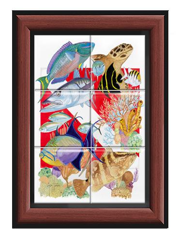 "Divers Delight" Tile Art - Image 6