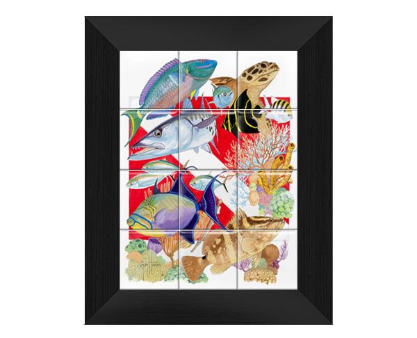 "Divers Delight" Tile Art - Image 8