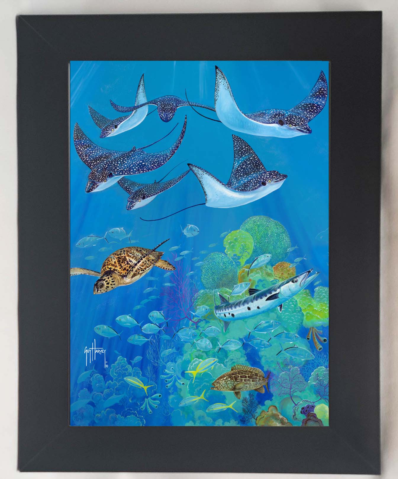 "Eagle Ray Pass" Tile Art - Image 2