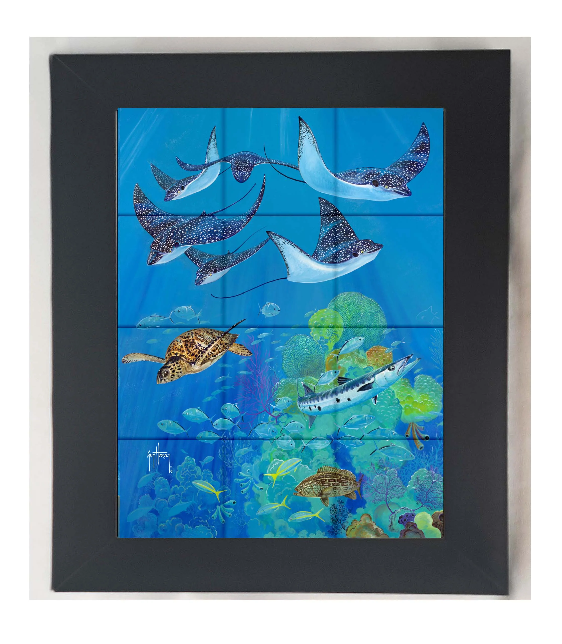 "Eagle Ray Pass" Tile Art - Image 8
