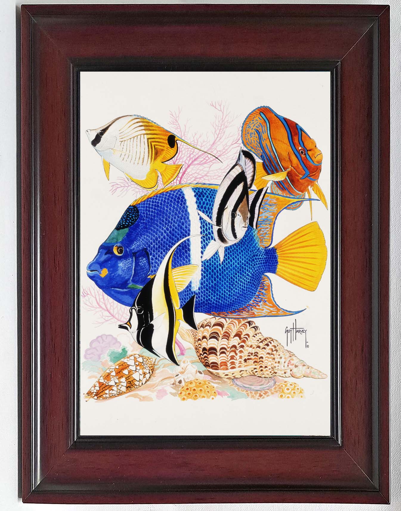 "Angel Reef - King Angel" Tile Art - Image 3