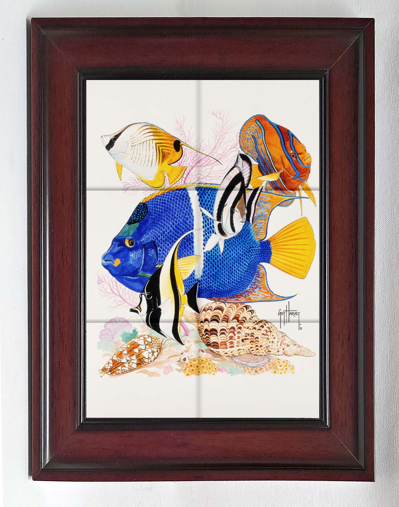 "Angel Reef - King Angel" Tile Art - Image 6