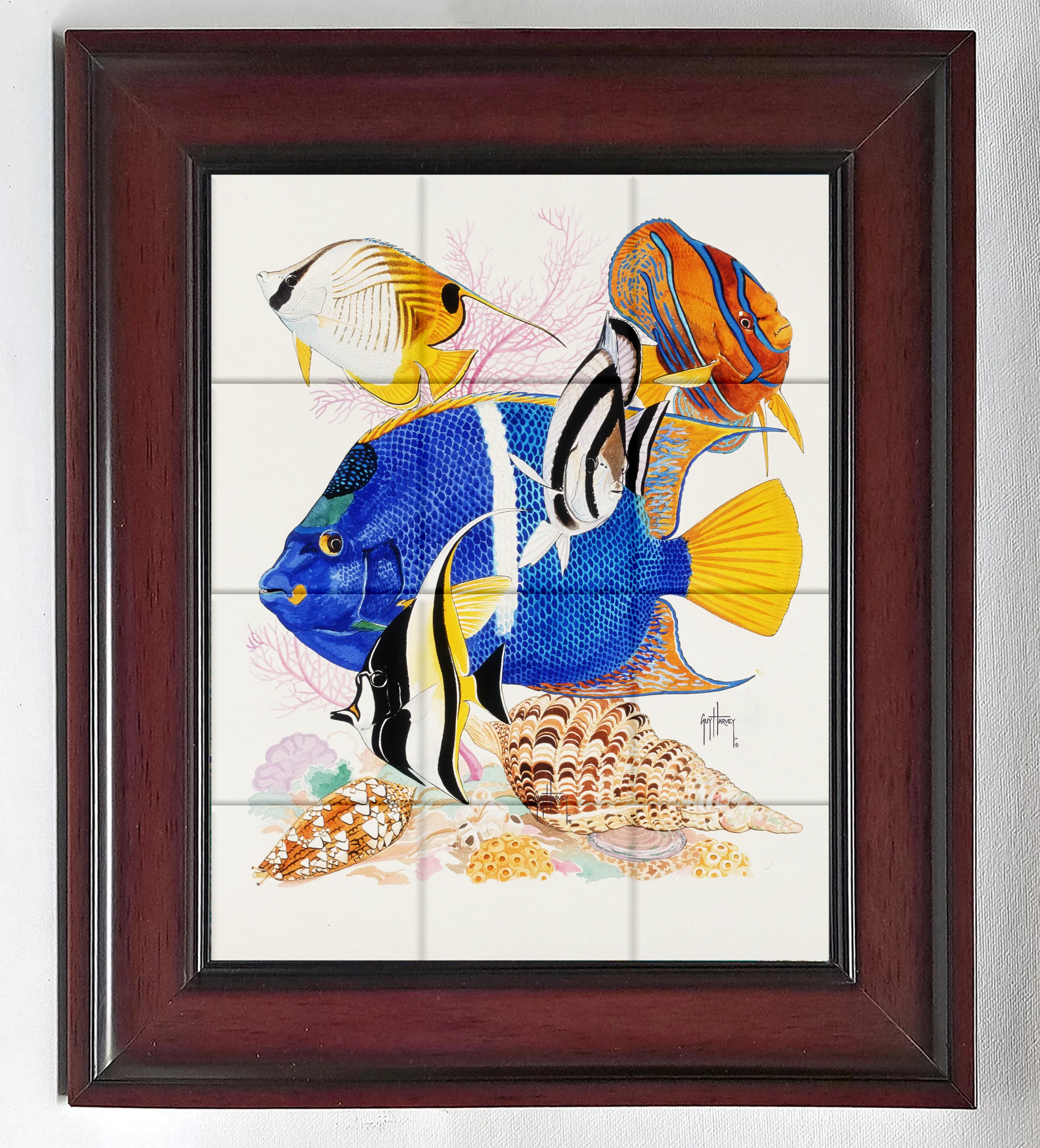 "Angel Reef - King Angel" Tile Art - Image 8