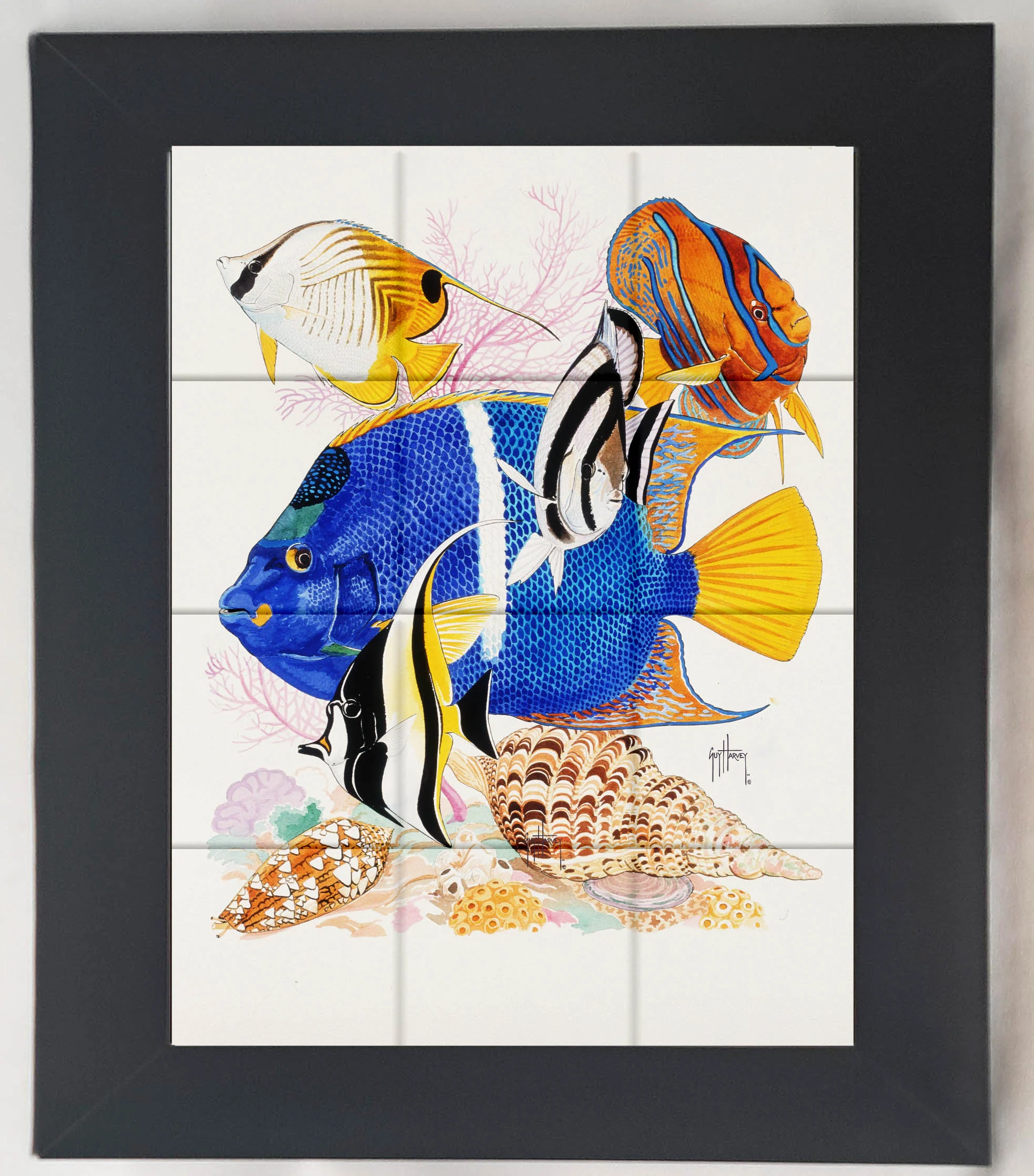 "Angel Reef - King Angel" Tile Art - Image 9