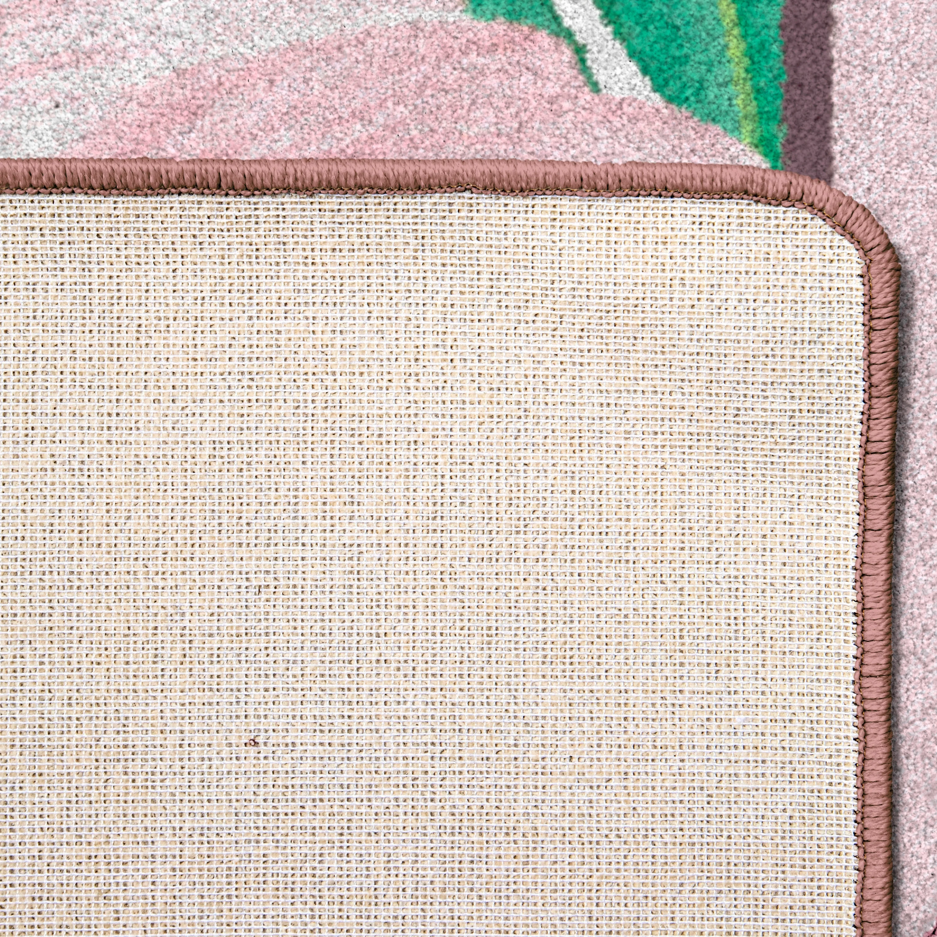Flamingo Floral Area Rug - Image 6