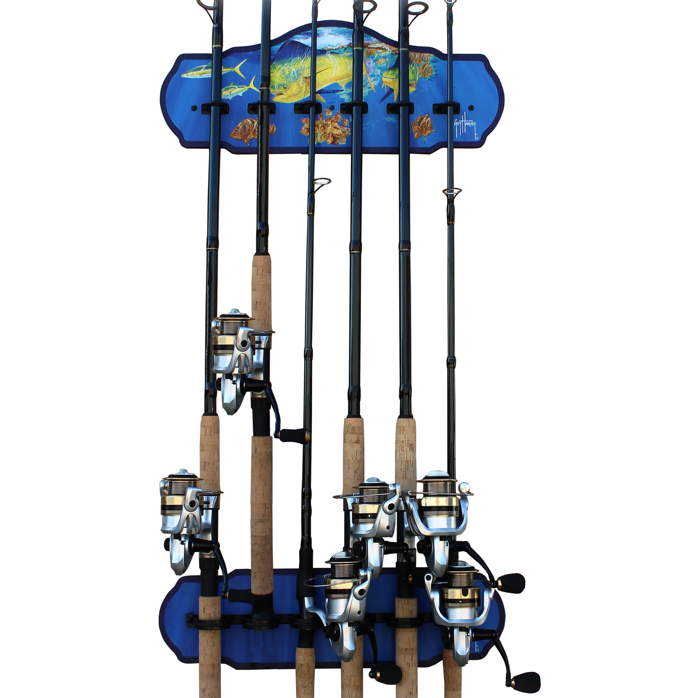 Mahi 6 Rod Wall Rack