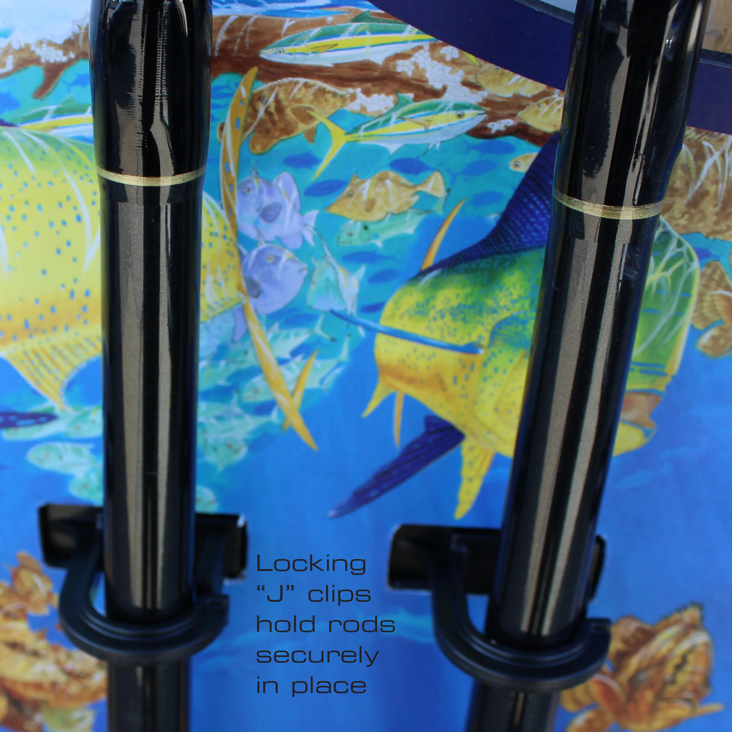 Mahi 6 Rod Wall Rack - Image 4