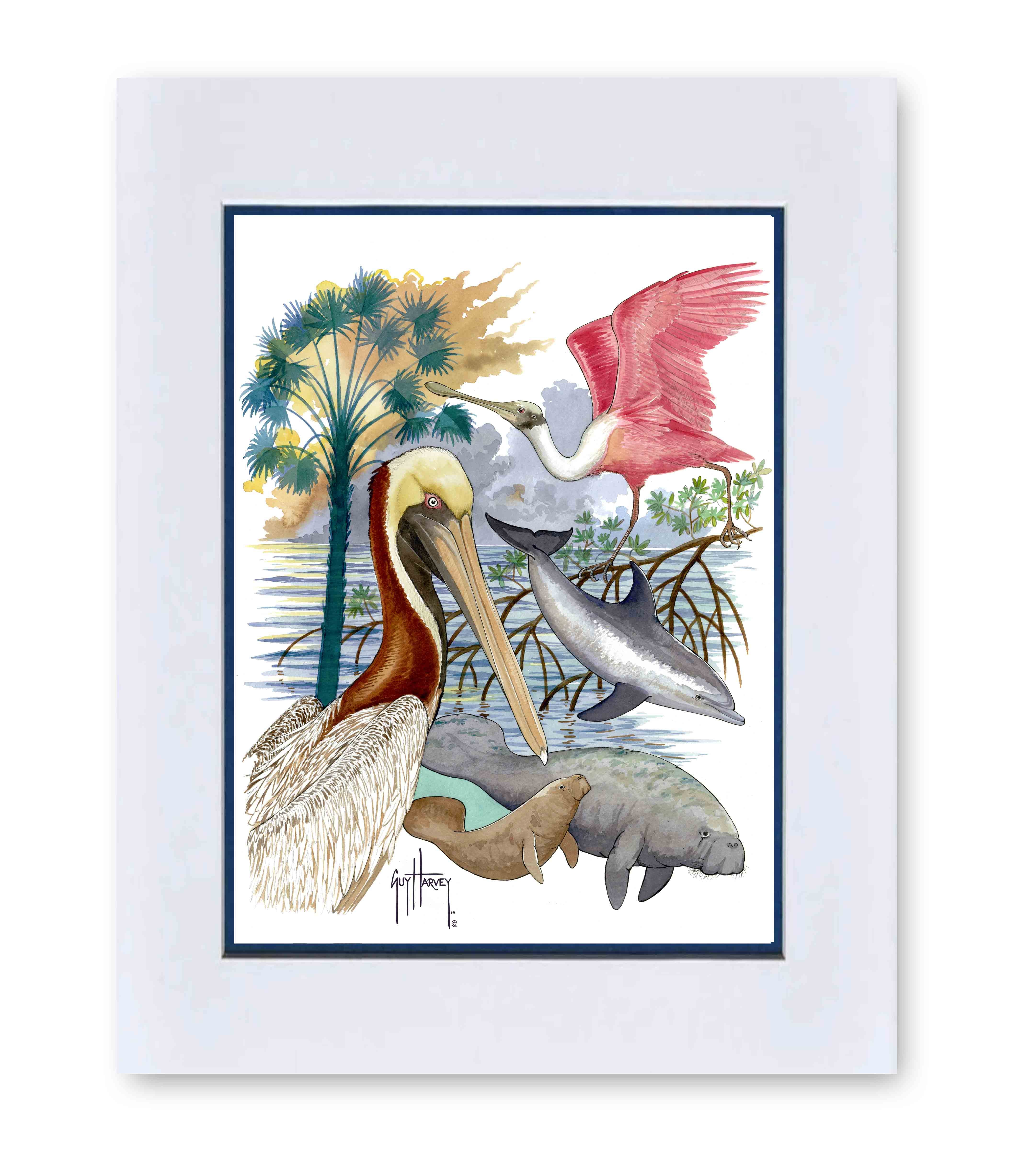 "Gulf Life" Mini Print - Image 2