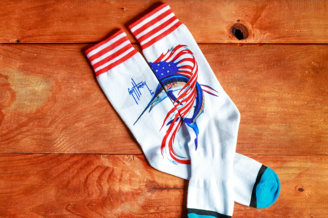 Americana White Socks - Image 3