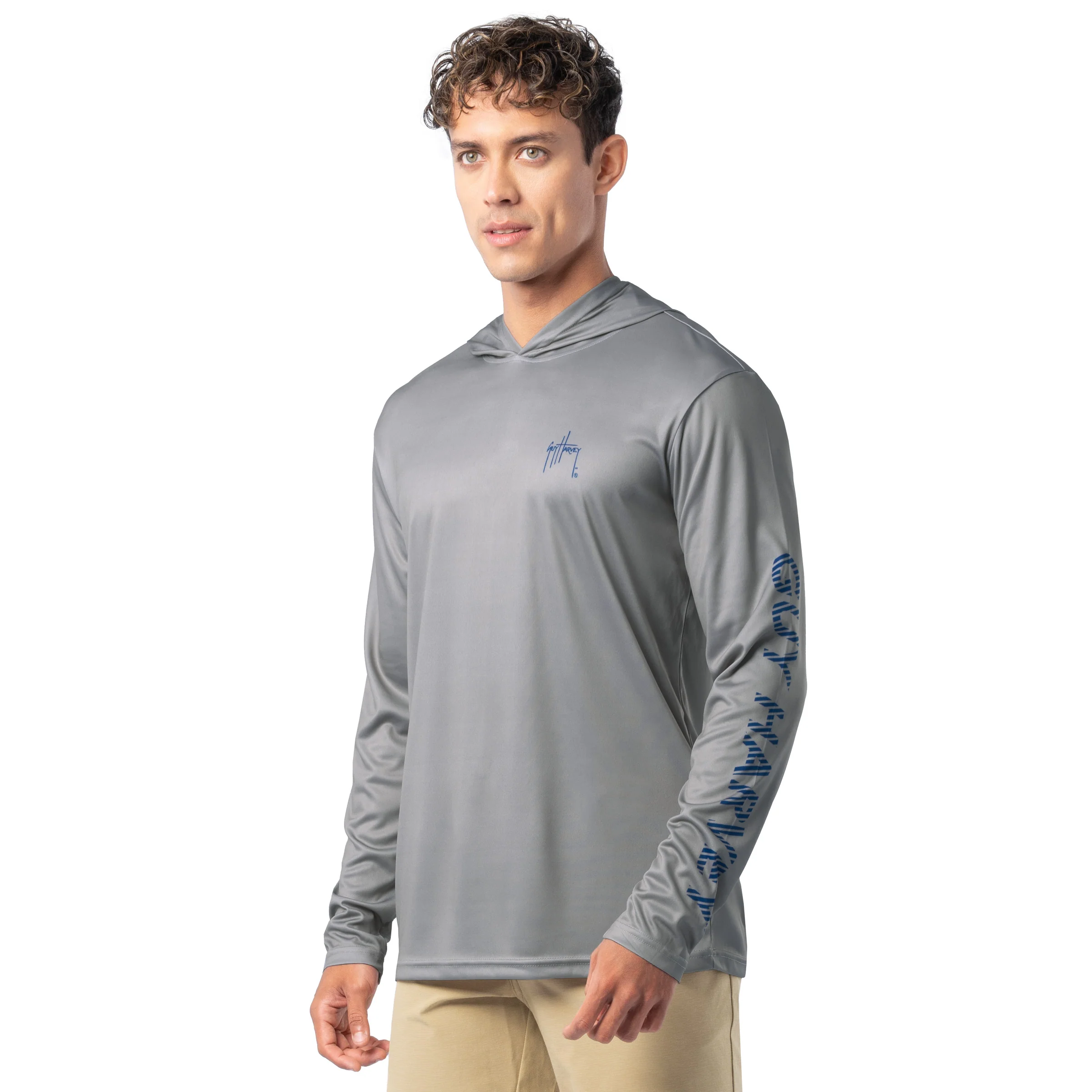 Performance Sun Protection Hoodie - Bass Diamond - Image 3
