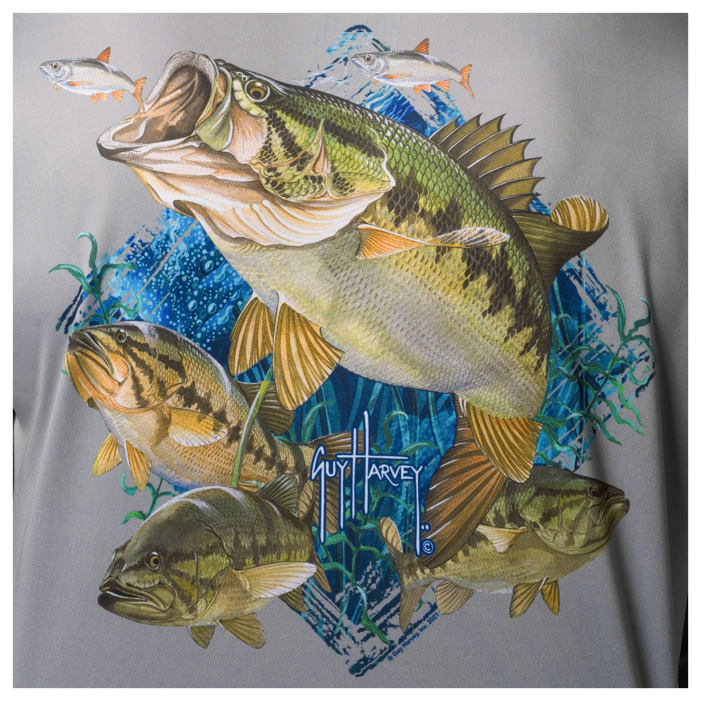 Performance Sun Protection Hoodie - Bass Diamond - Image 4