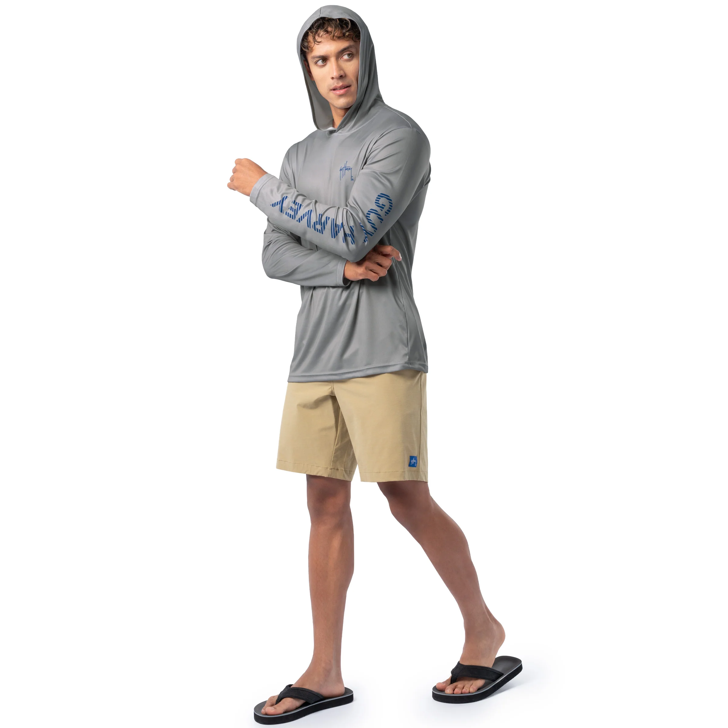 Performance Sun Protection Hoodie - Bass Diamond - Image 8