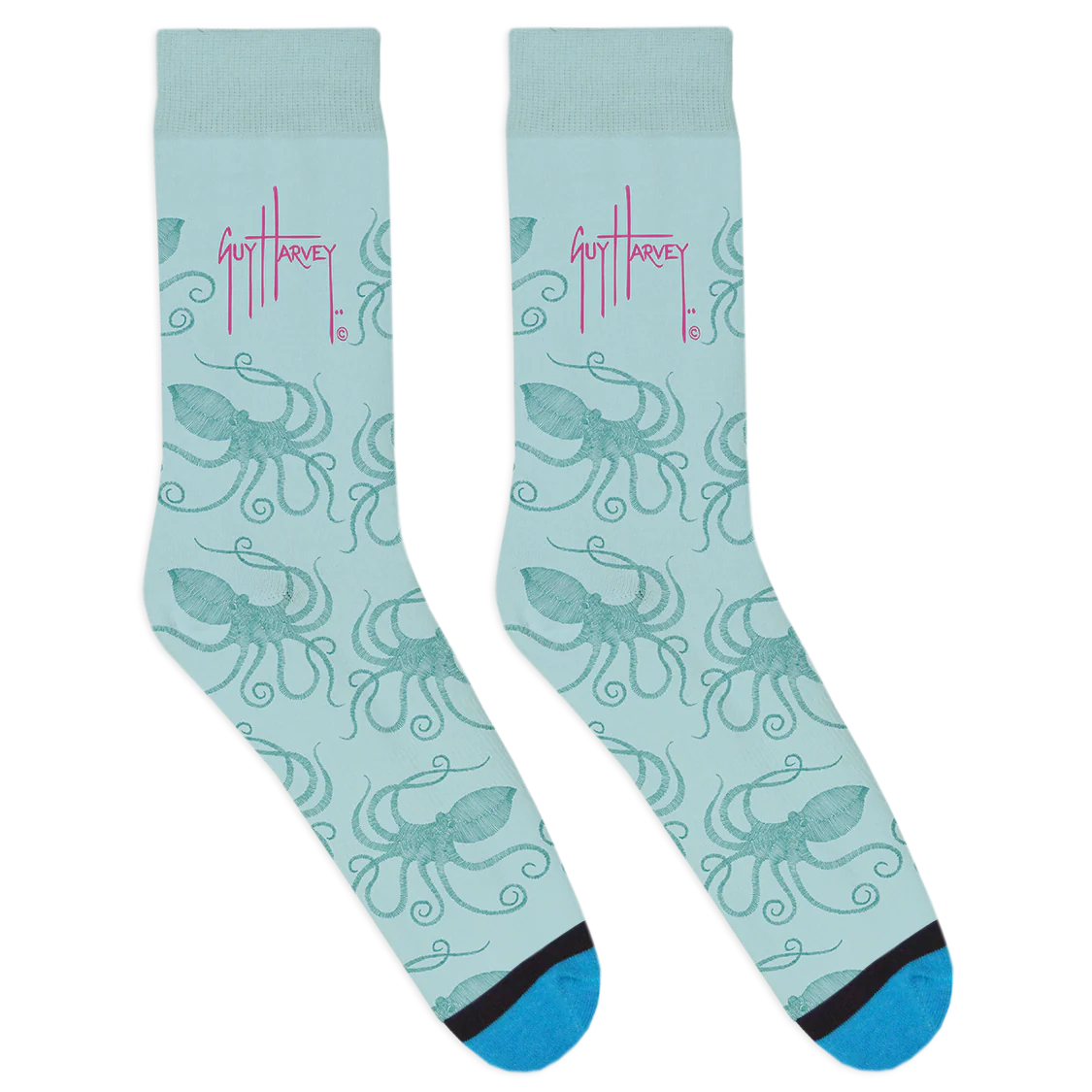 Blue Octopus Socks