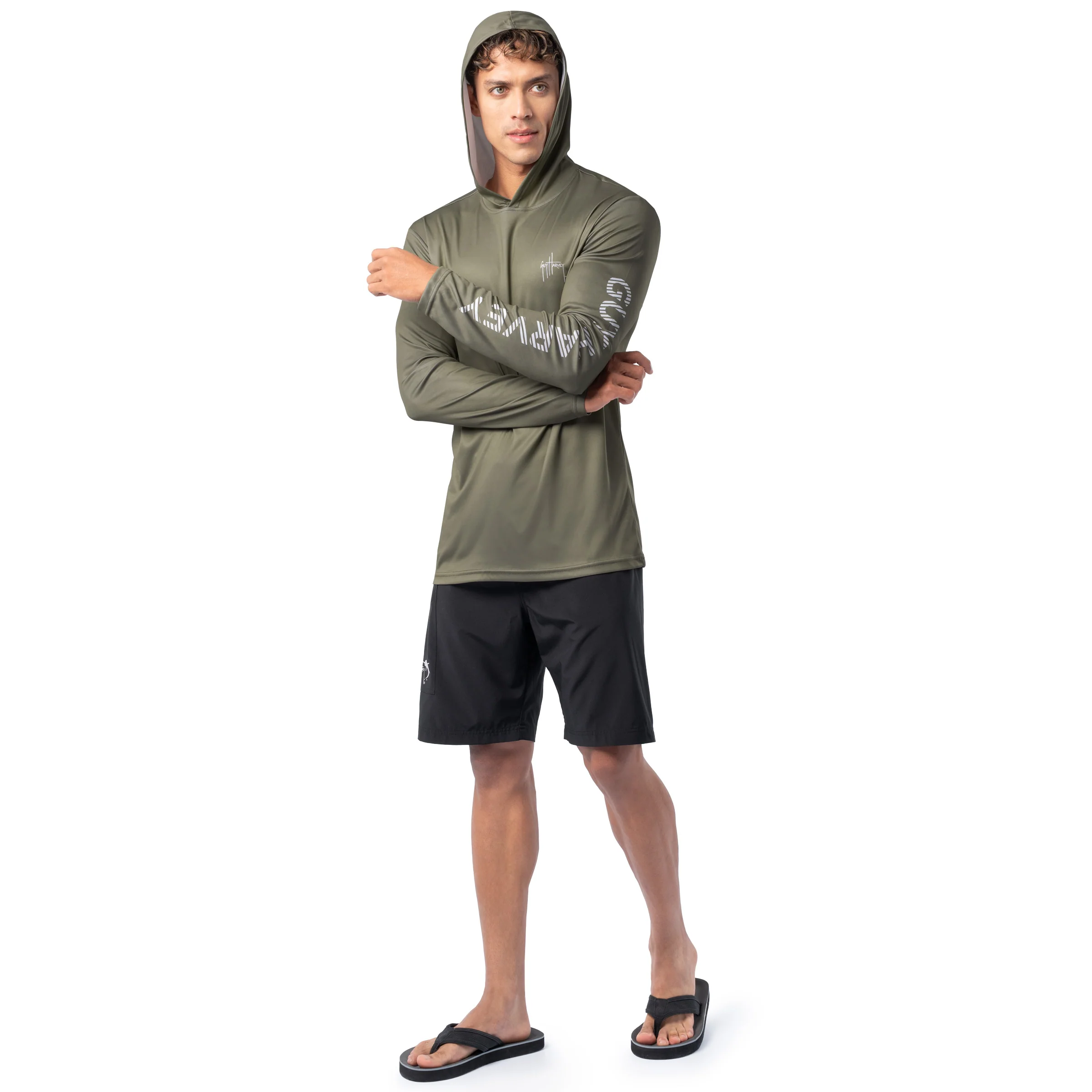 Performance Sun Protection Hoodie - Freshwater Fantasy - Image 8