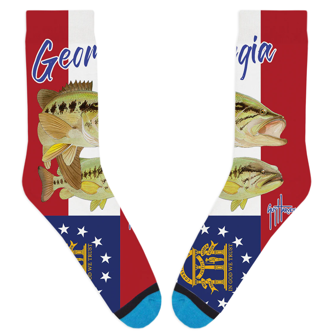 Guy Harvey Georgia Bass Socks