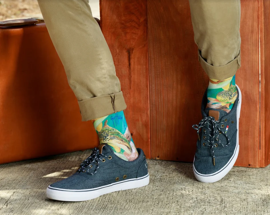 Green Trout Socks - Image 2