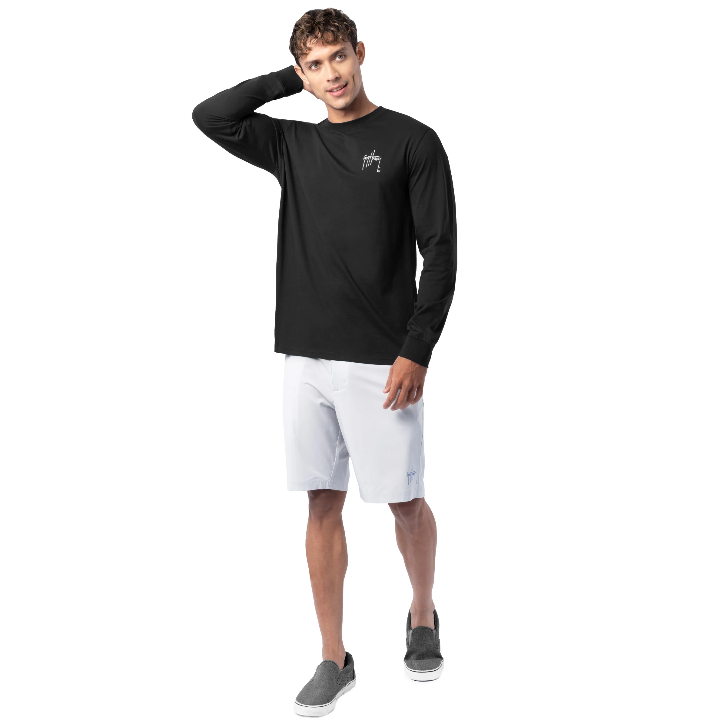 Lightweight Long Sleeve Tee - Redfish Tailing - Image 8