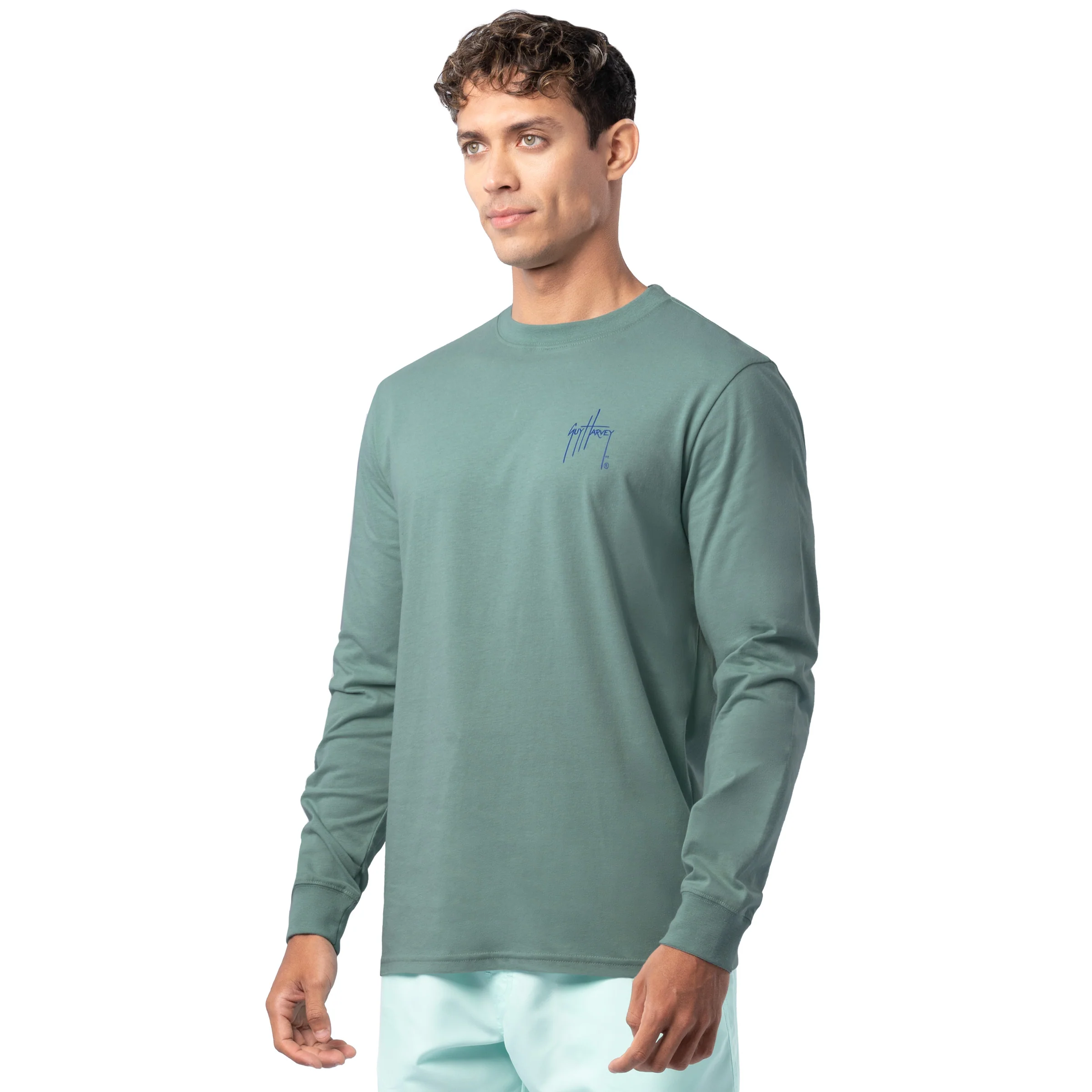 Lightweight Long Sleeve Tee - Volcano - Image 4