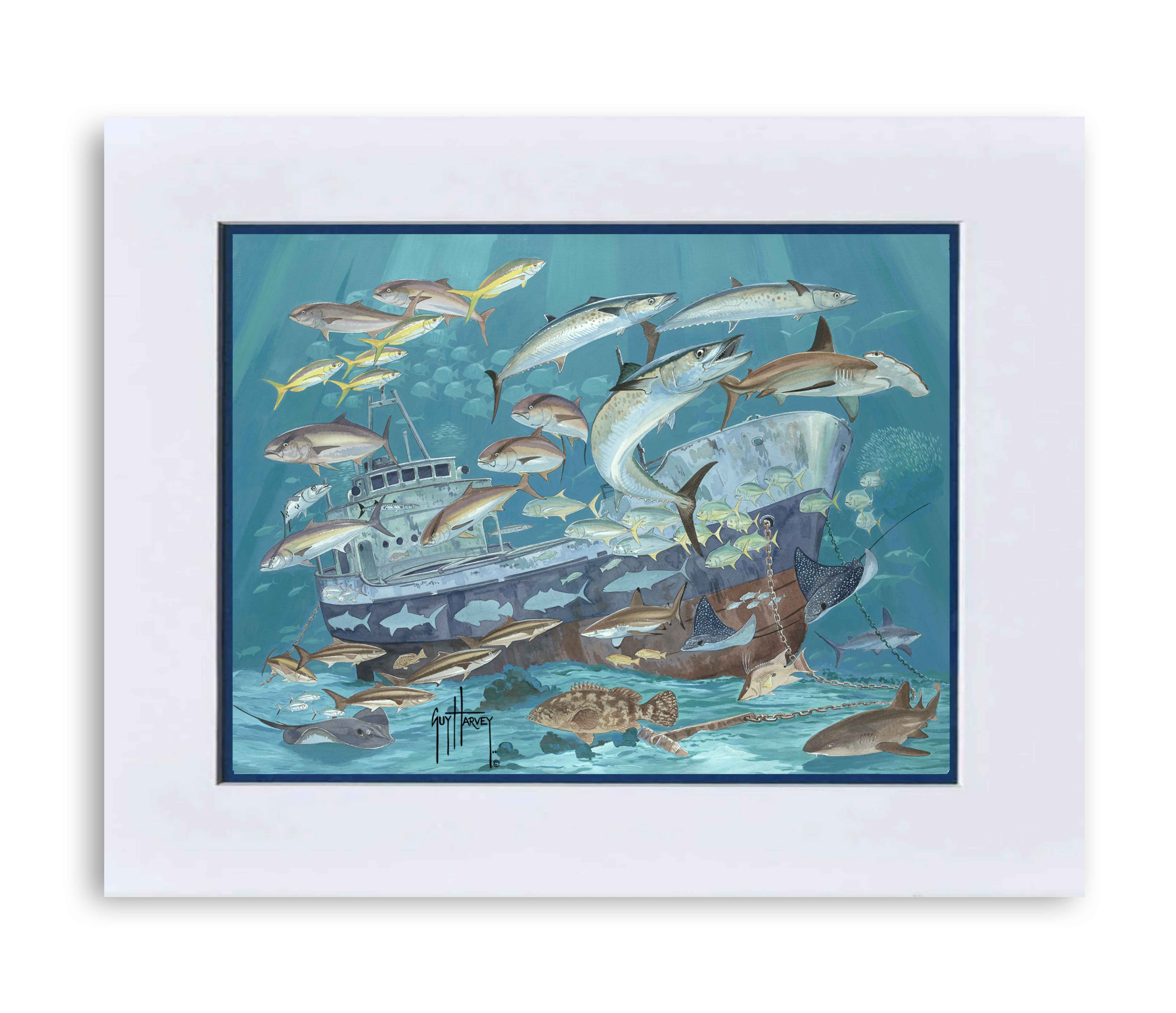 "Guy Harvey Reef" Grande Mini Print - Image 2