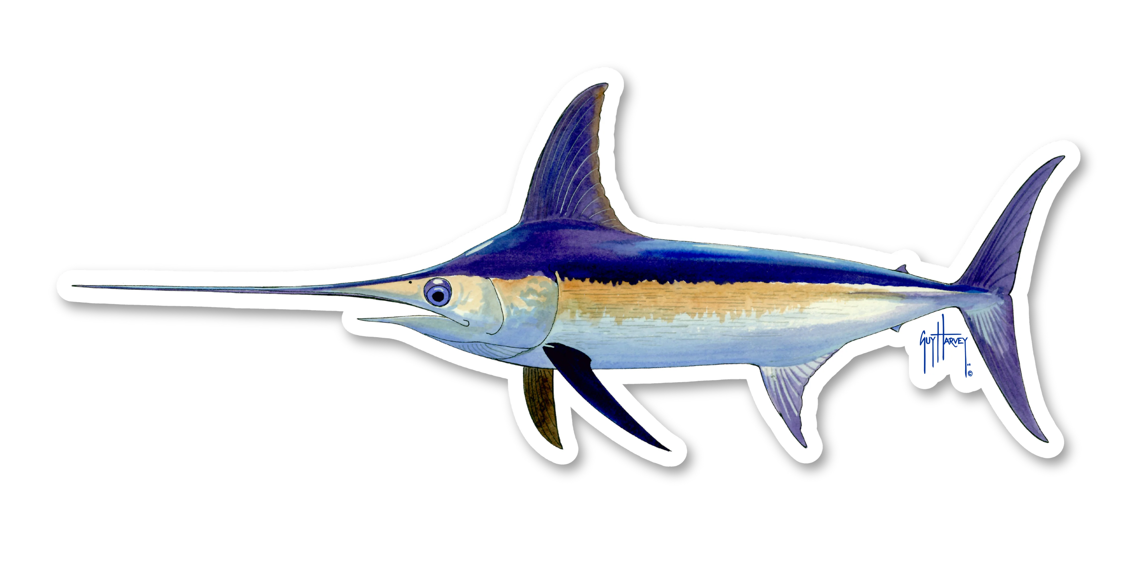 Swordfish Decal
