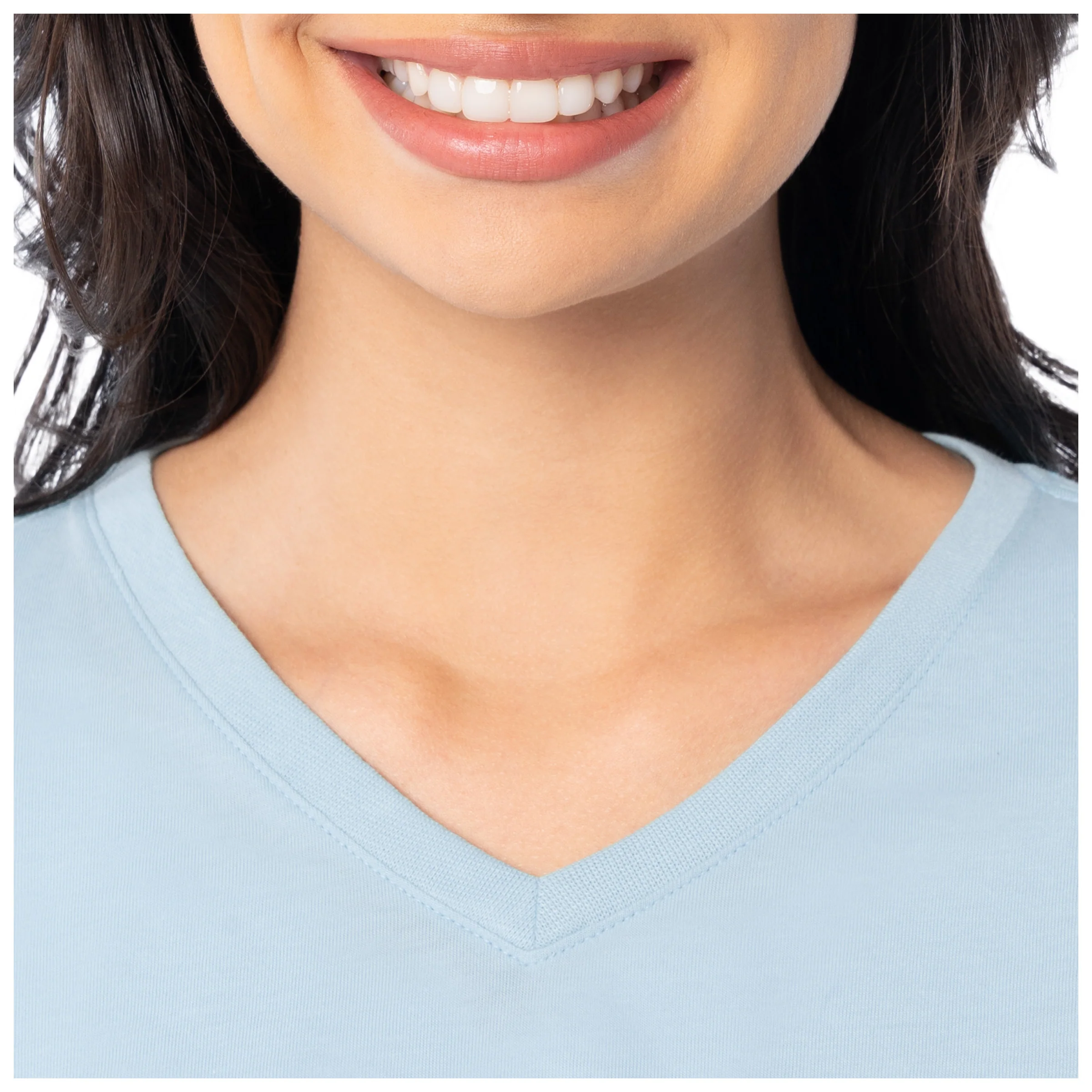 Lightweight V-Neck Tee - Floral Bills - Image 5