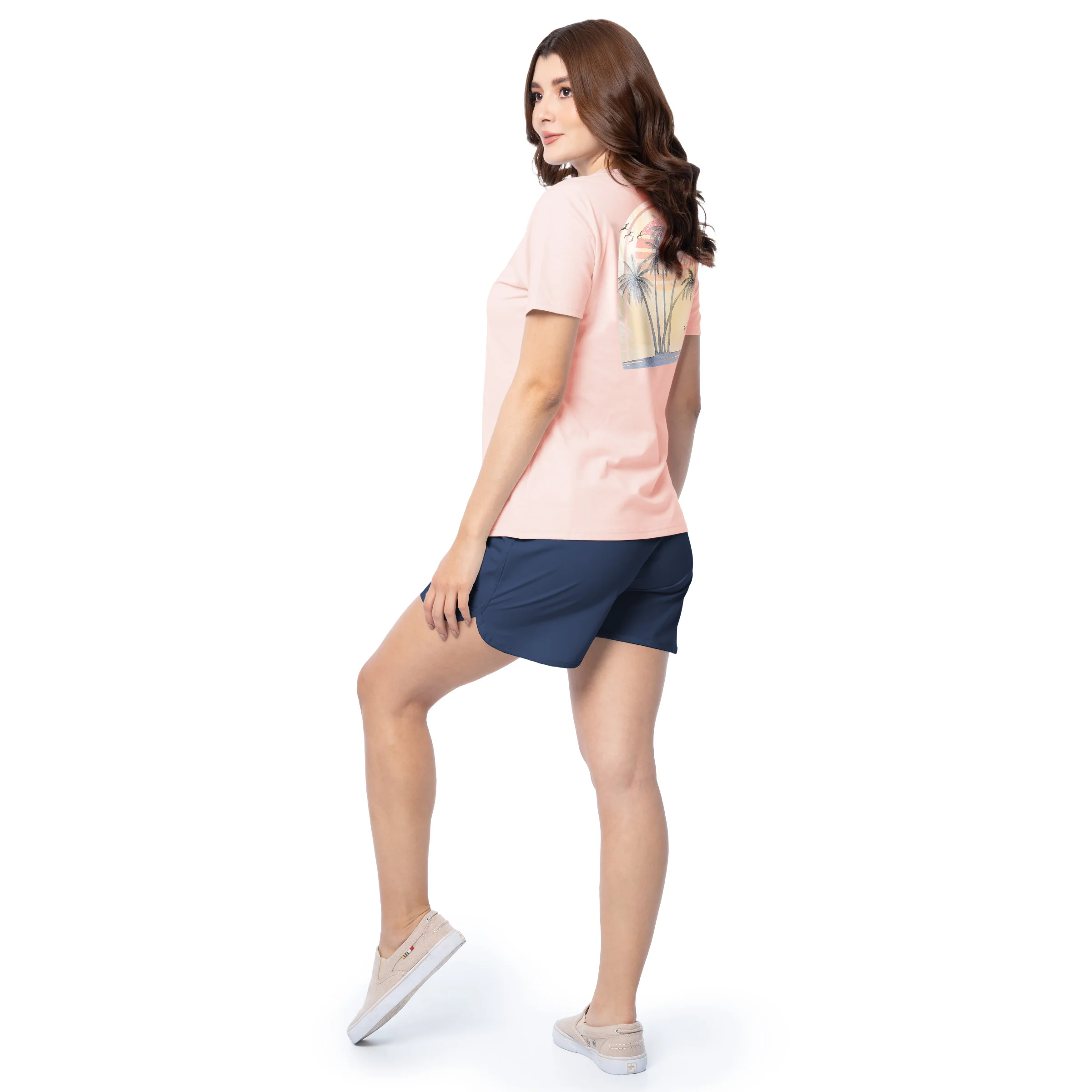 Lightweight V-Neck Tee - Palm Breeze - Image 7