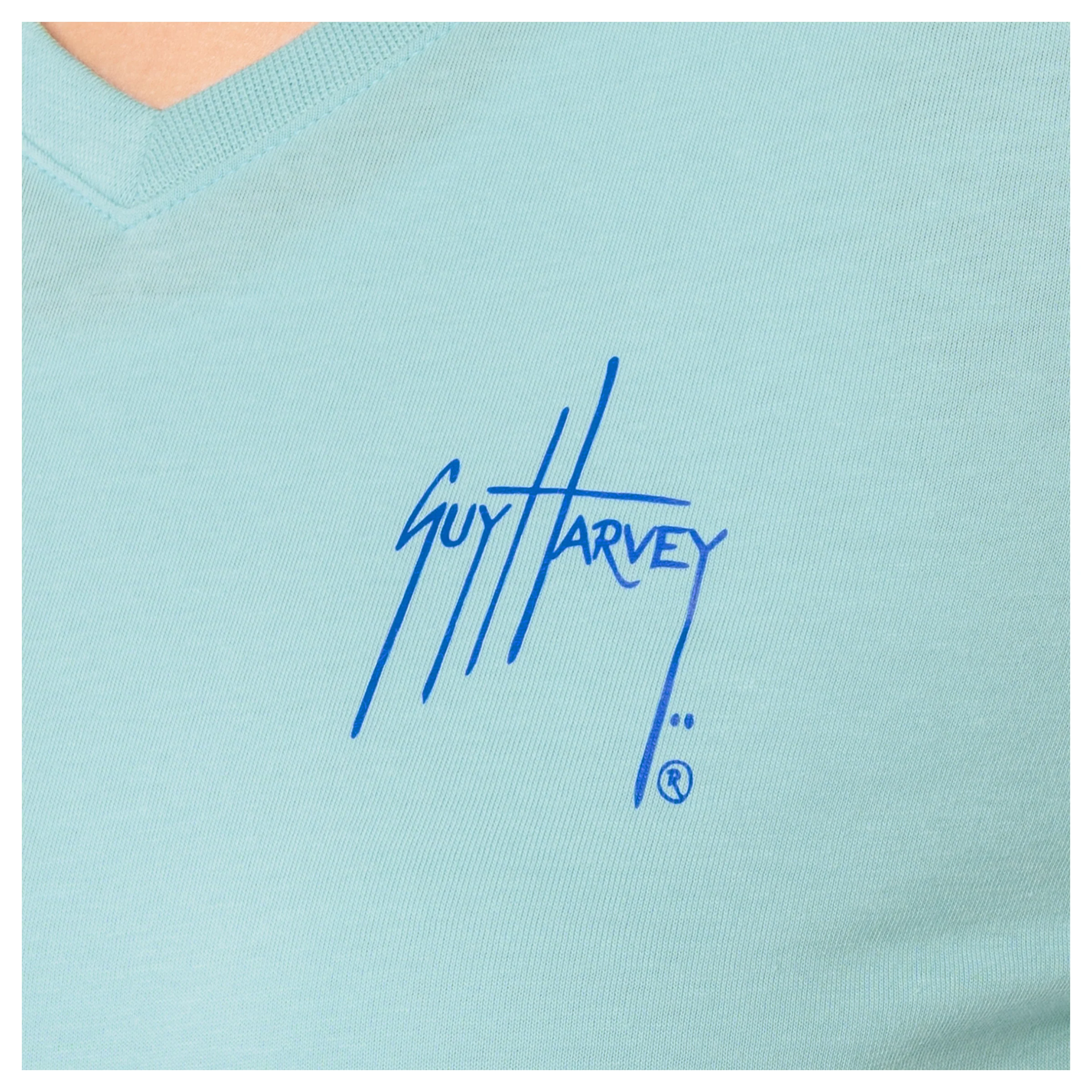 Lightweight V-Neck Tee - Paradise Turtle - Image 6