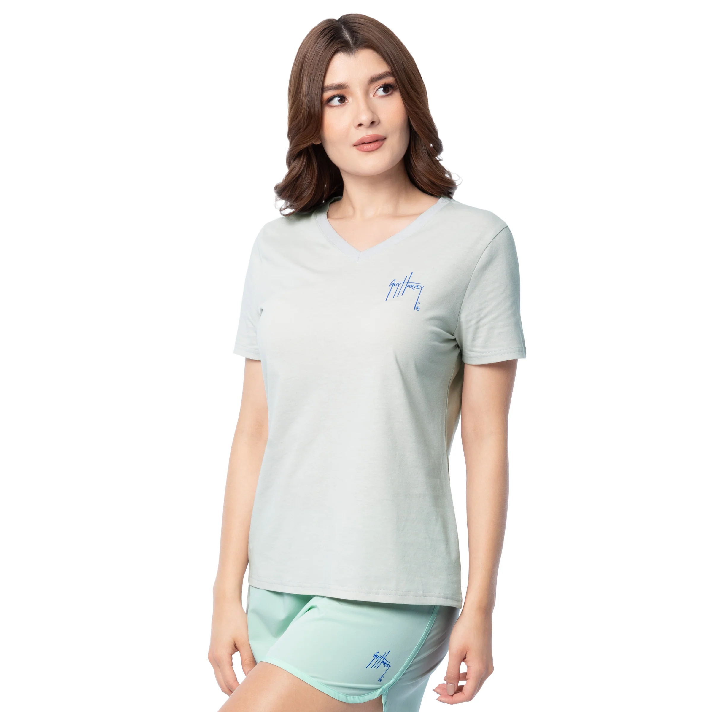 Lightweight V-Neck Tee - Two Shells - Image 3