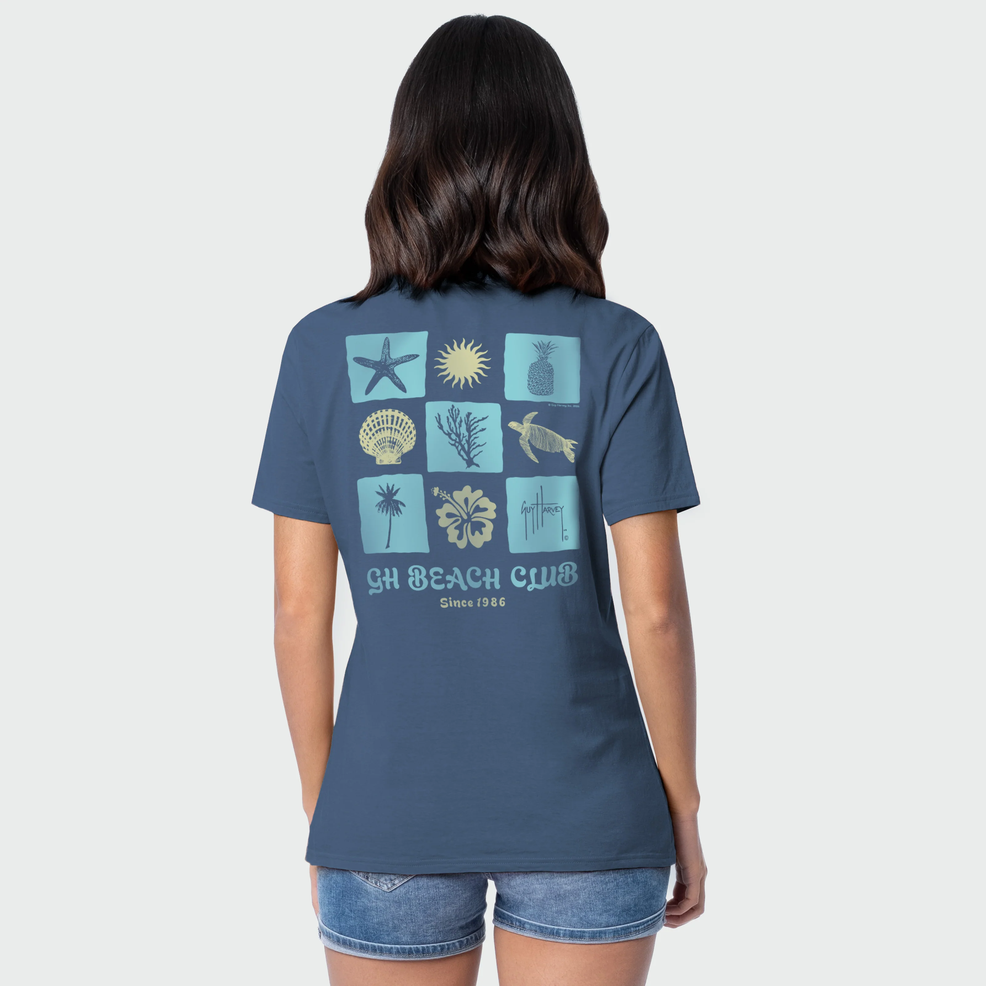 HarborLite Crew Tee - GH Beach Club