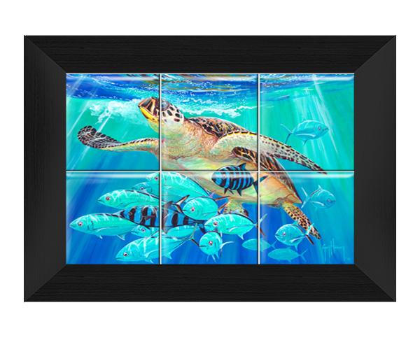 "Hawksbill Caravan" Tile Art - Image 4