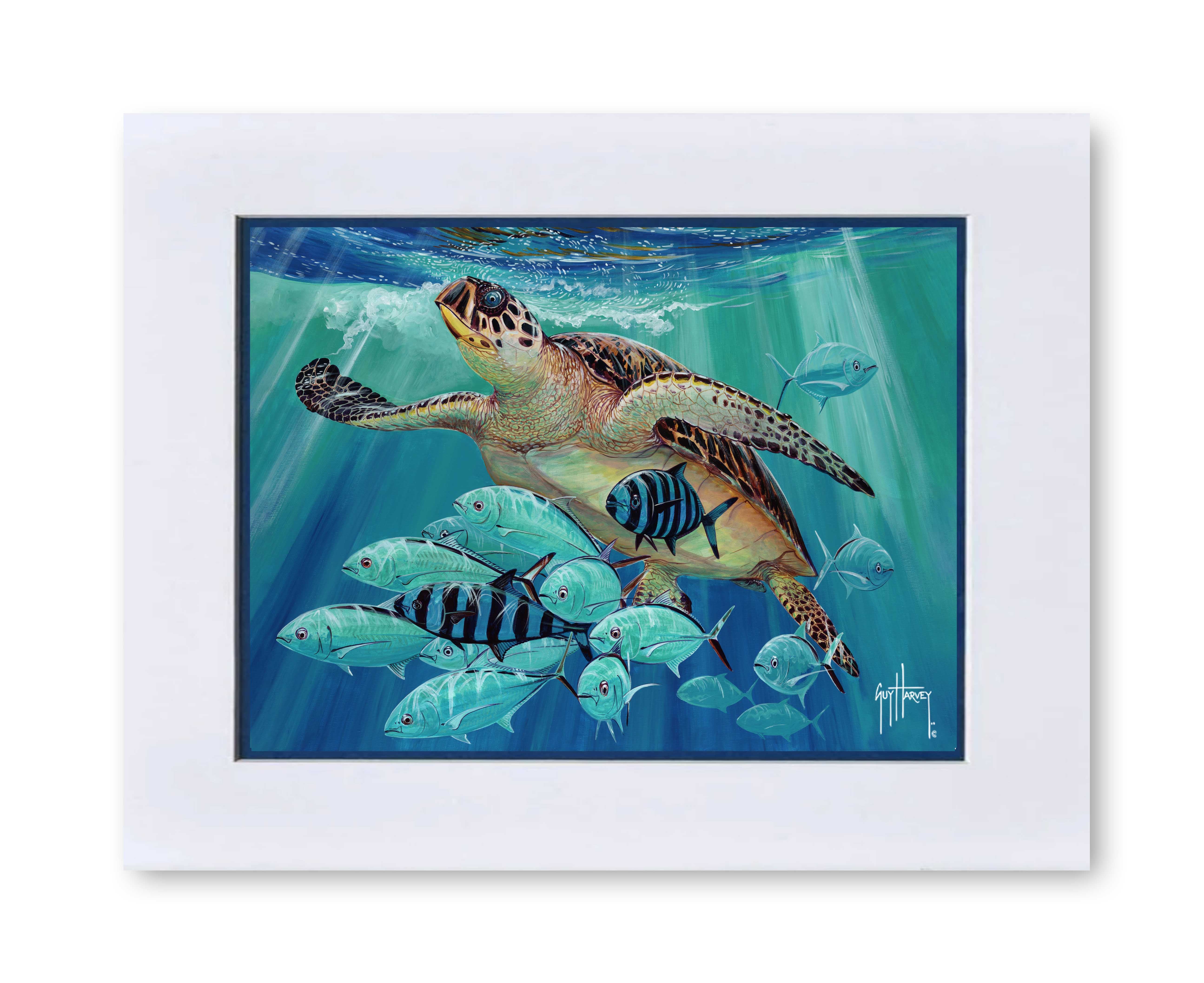 "Hawksbill Caravan" Mini Print - Image 2