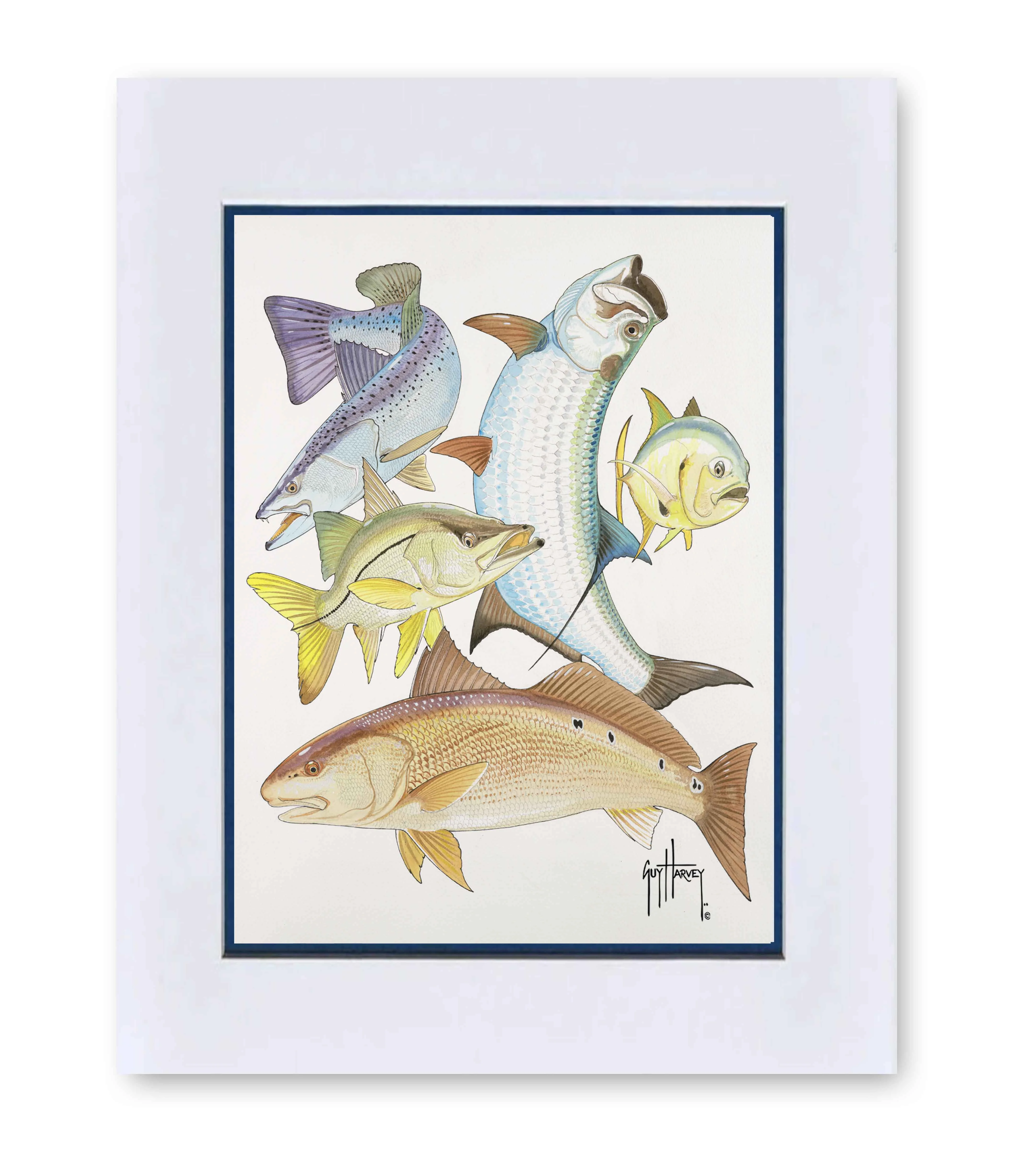 "Inshore Collage II" Grande Mini Print - Image 2