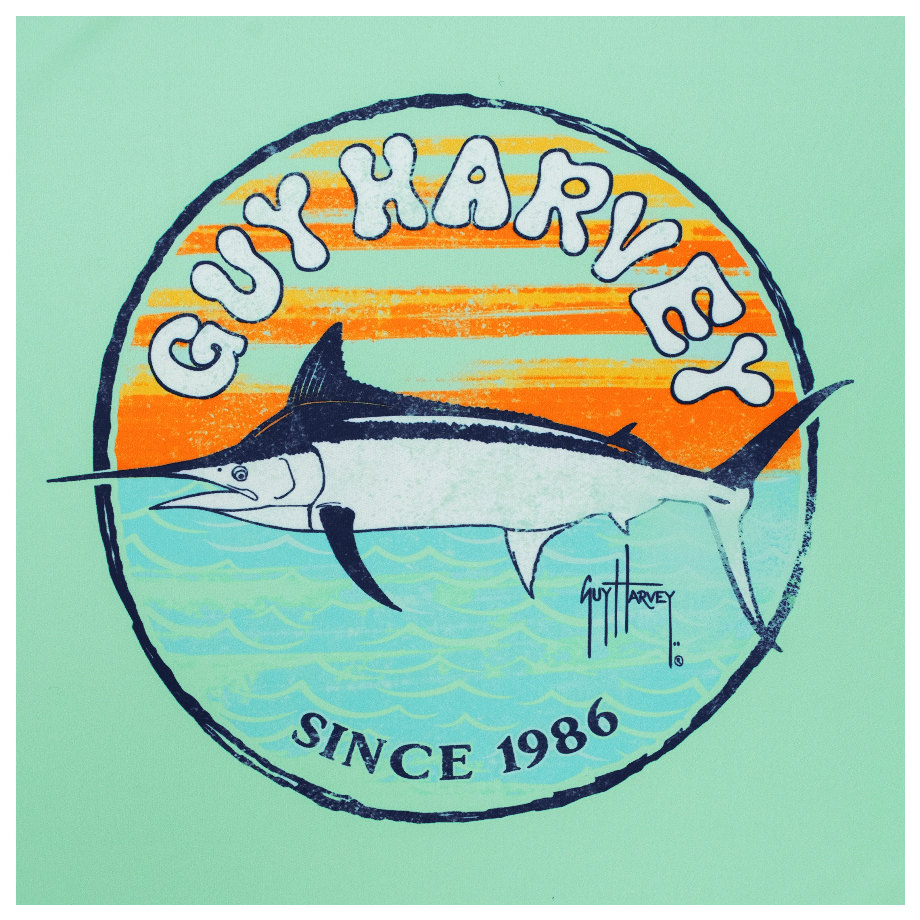 Eco Cast Sun Protection Crew - Circle Marlin - Image 3