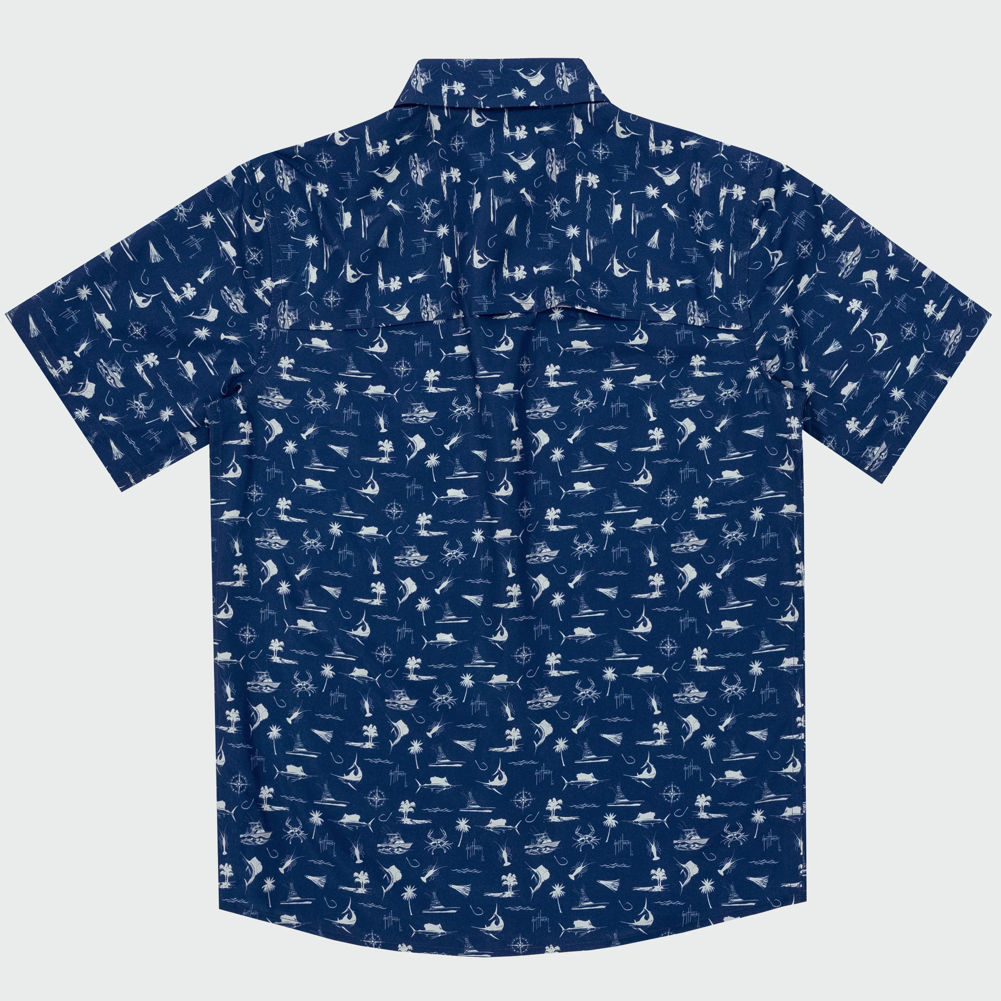 Mariner Fishing Shirt - Maritime Motif - Image 2