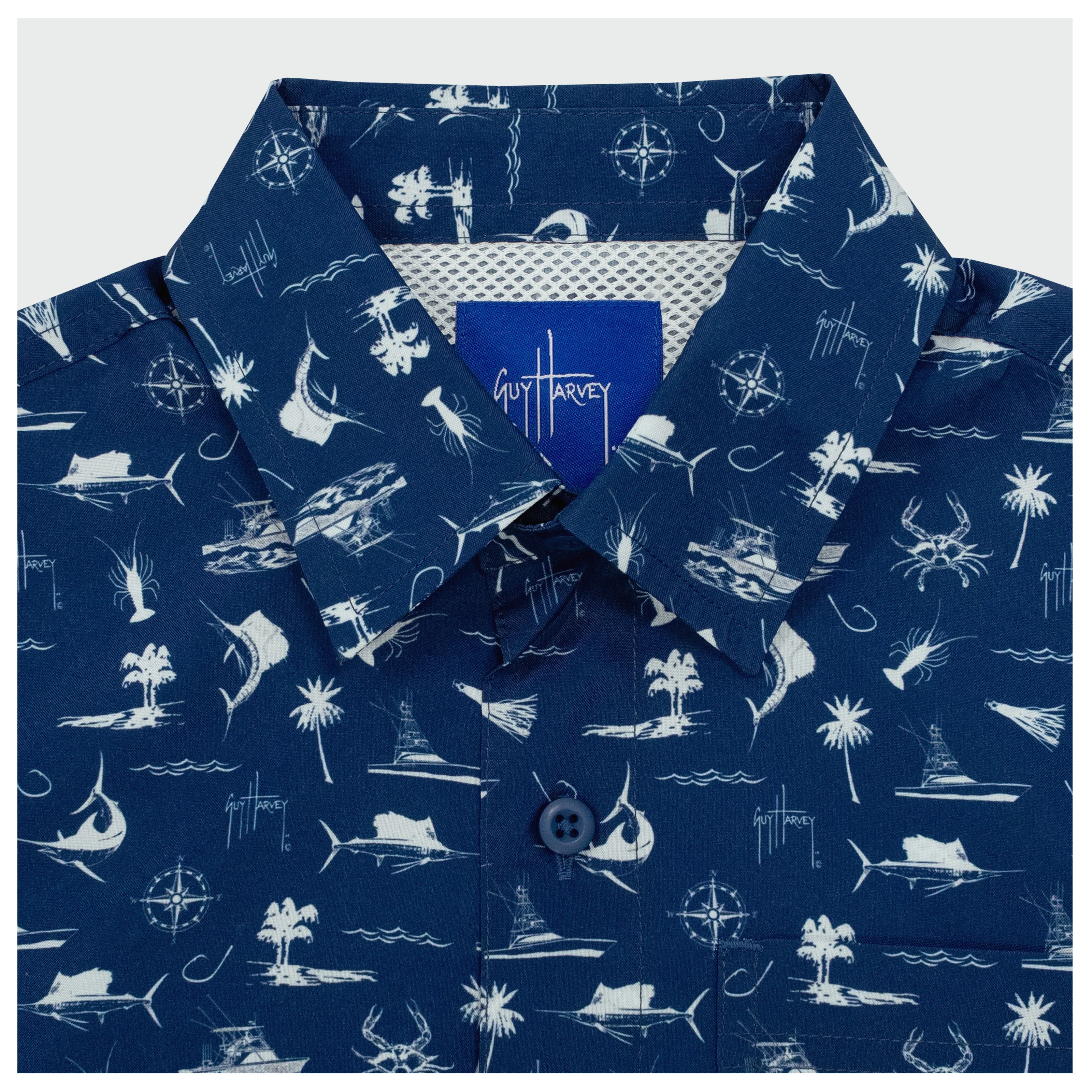 Mariner Fishing Shirt - Maritime Motif - Image 3