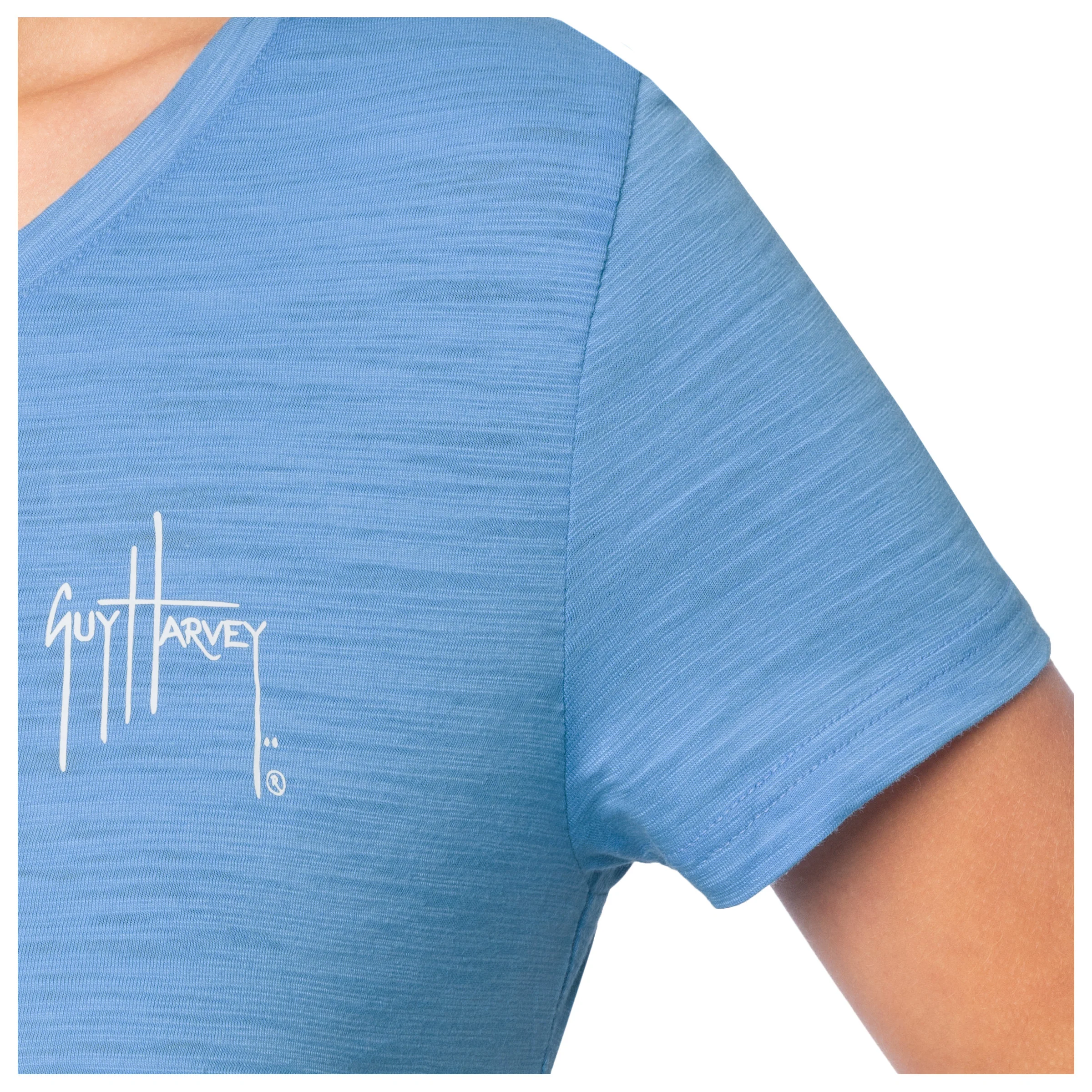 Women's Anchored Relaxed V-Neck Top - Image 6