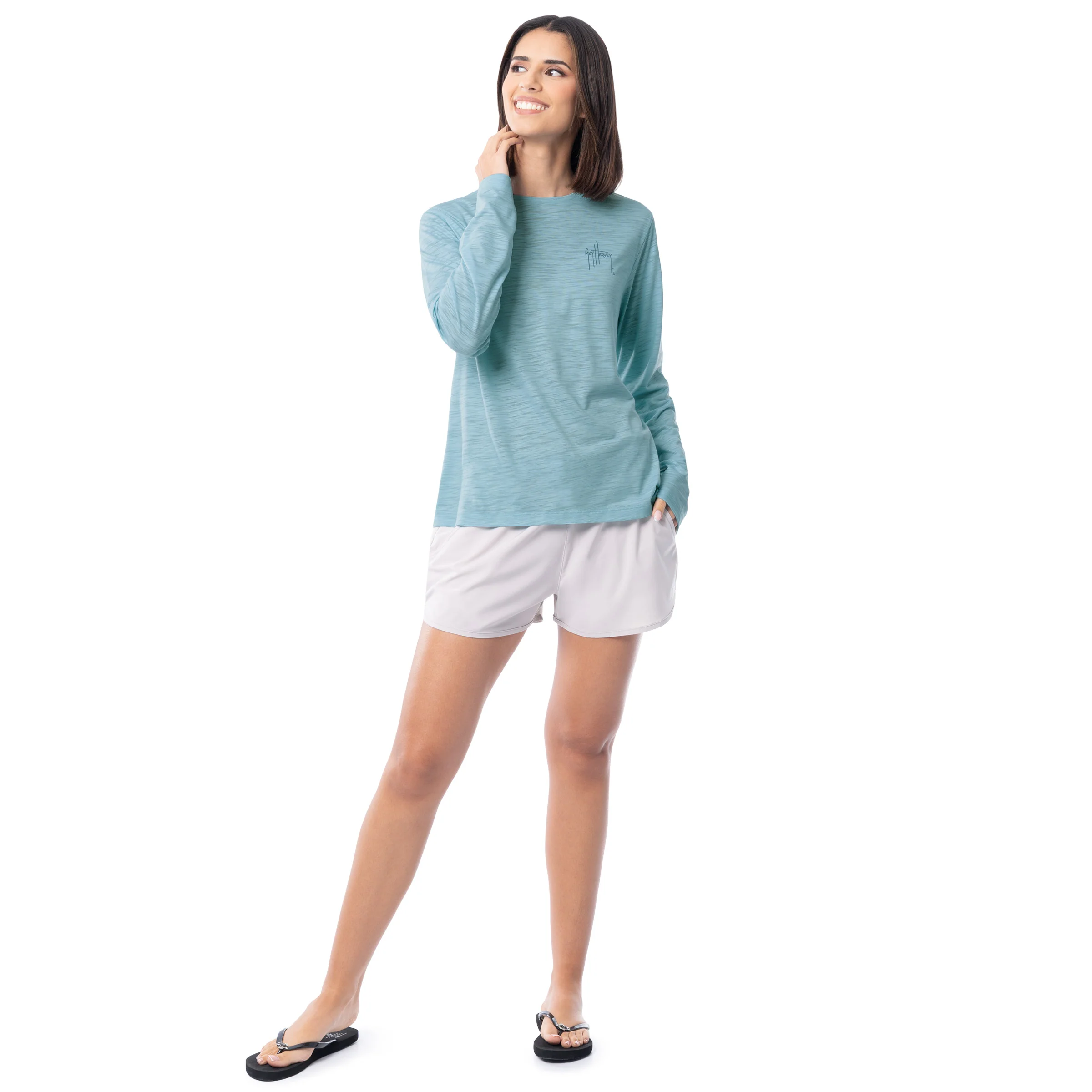 Long Sleeve Slub Tee - Circle Stripes Hammock - Image 7