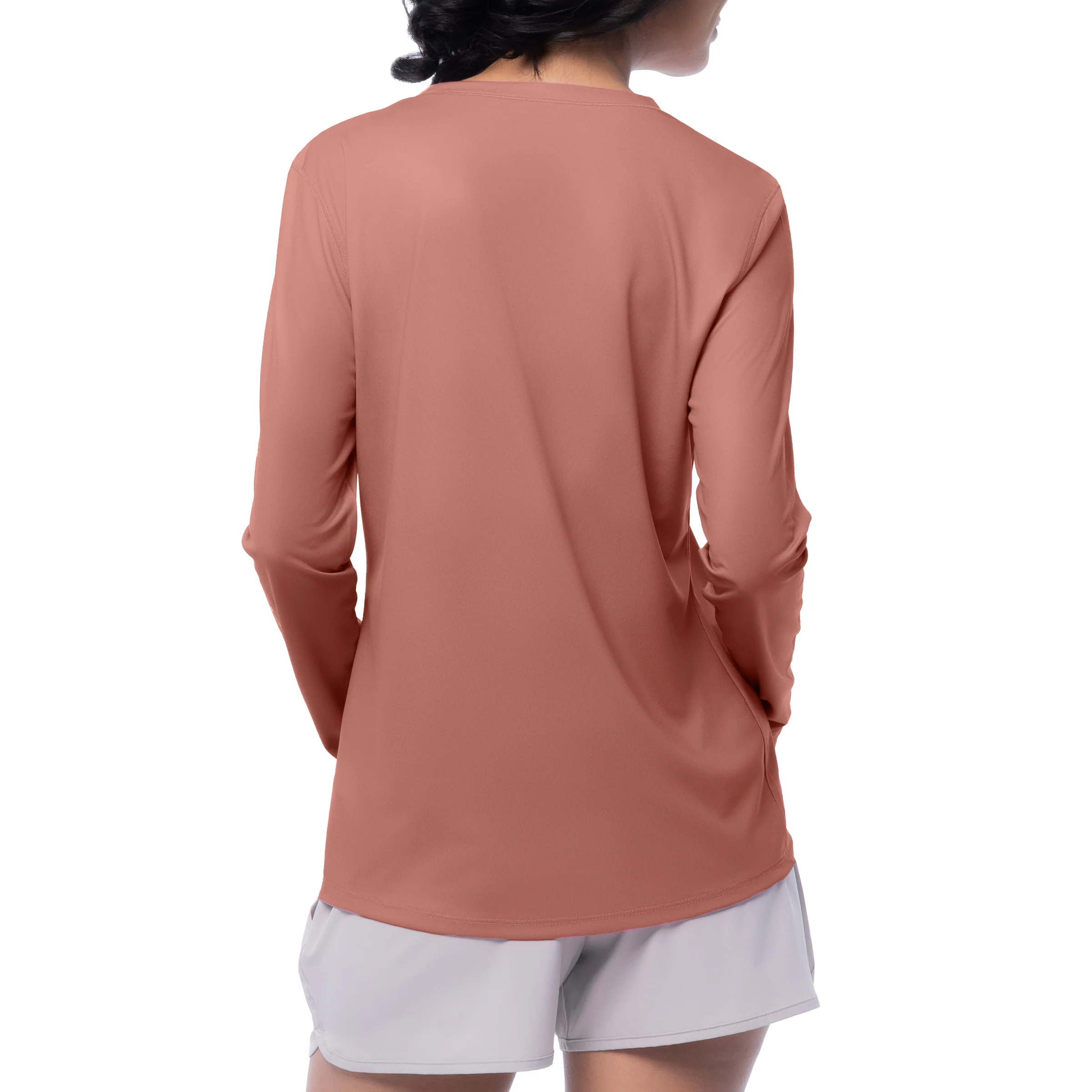 Women's Core solid Long Sleeve Sun Protection Shirt - Image 2