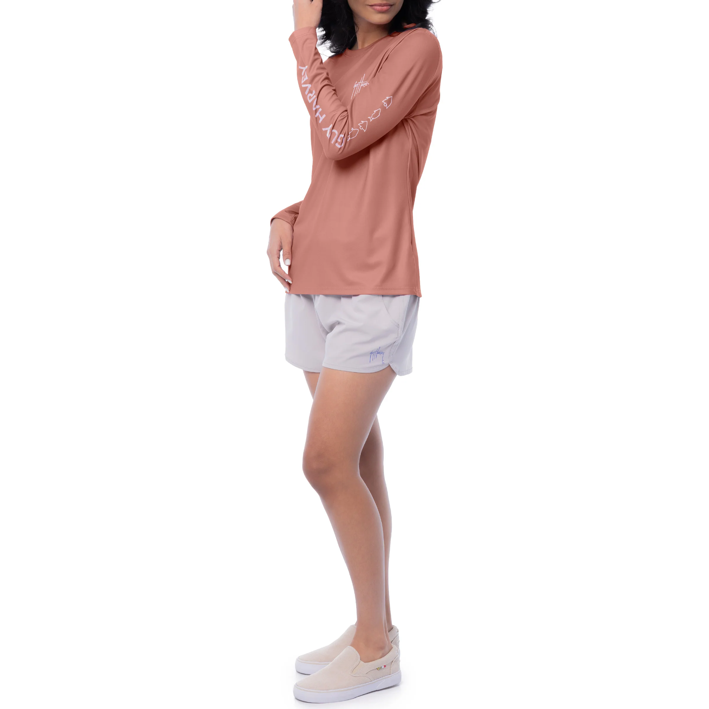 Women's Core solid Long Sleeve Sun Protection Shirt - Image 7