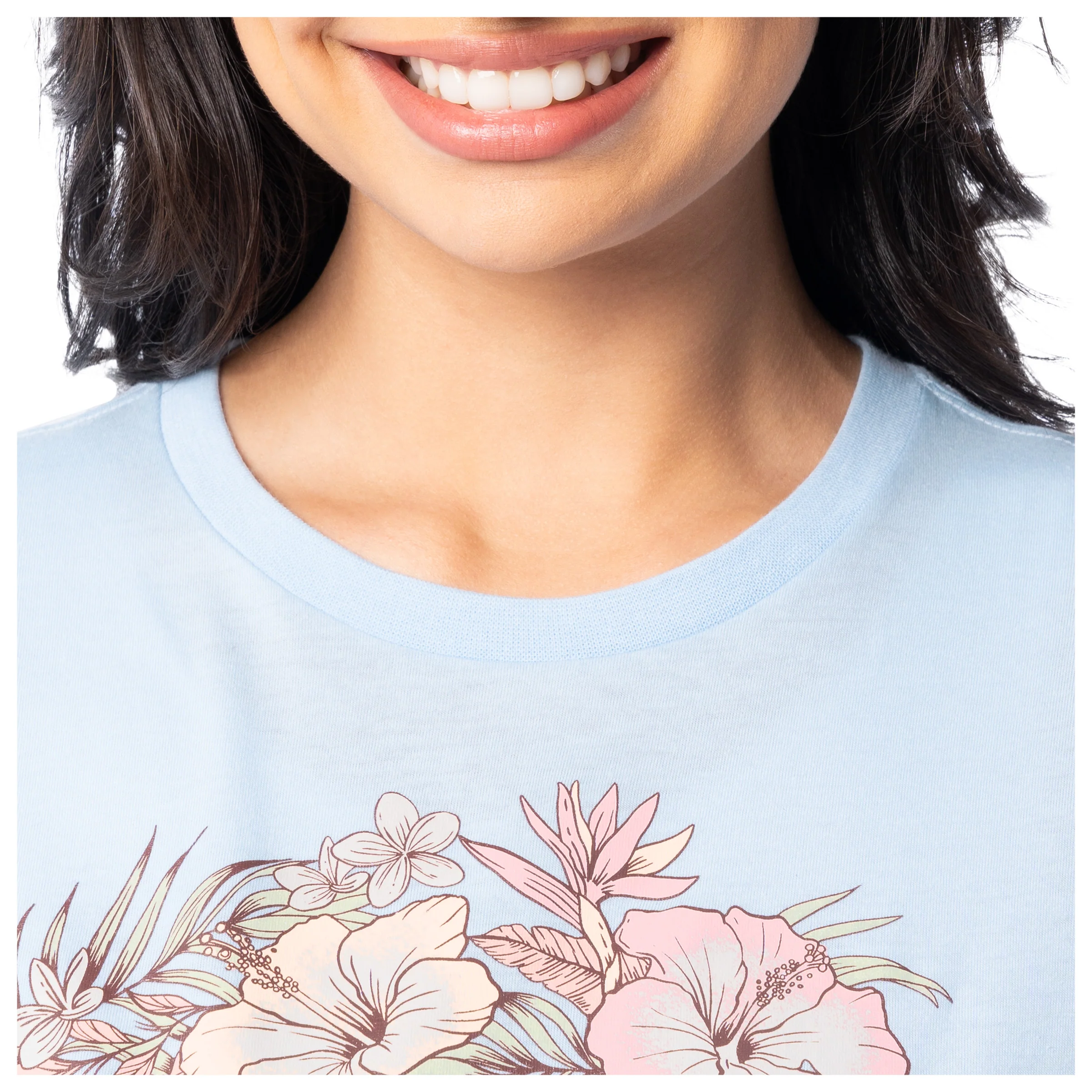 Lightweight Tee - Flower Art - Image 5