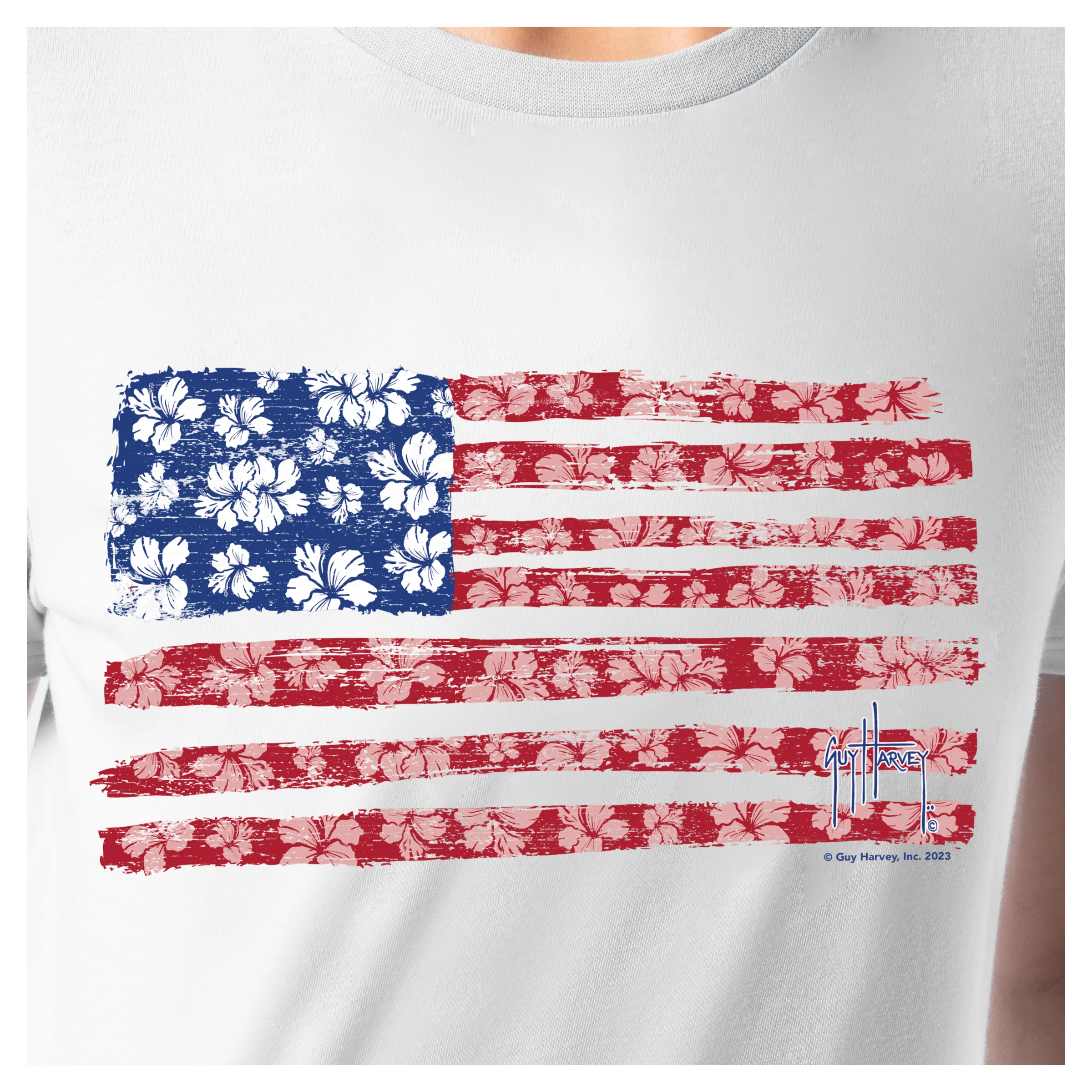 Lightweight Tee - American Floral - Image 3