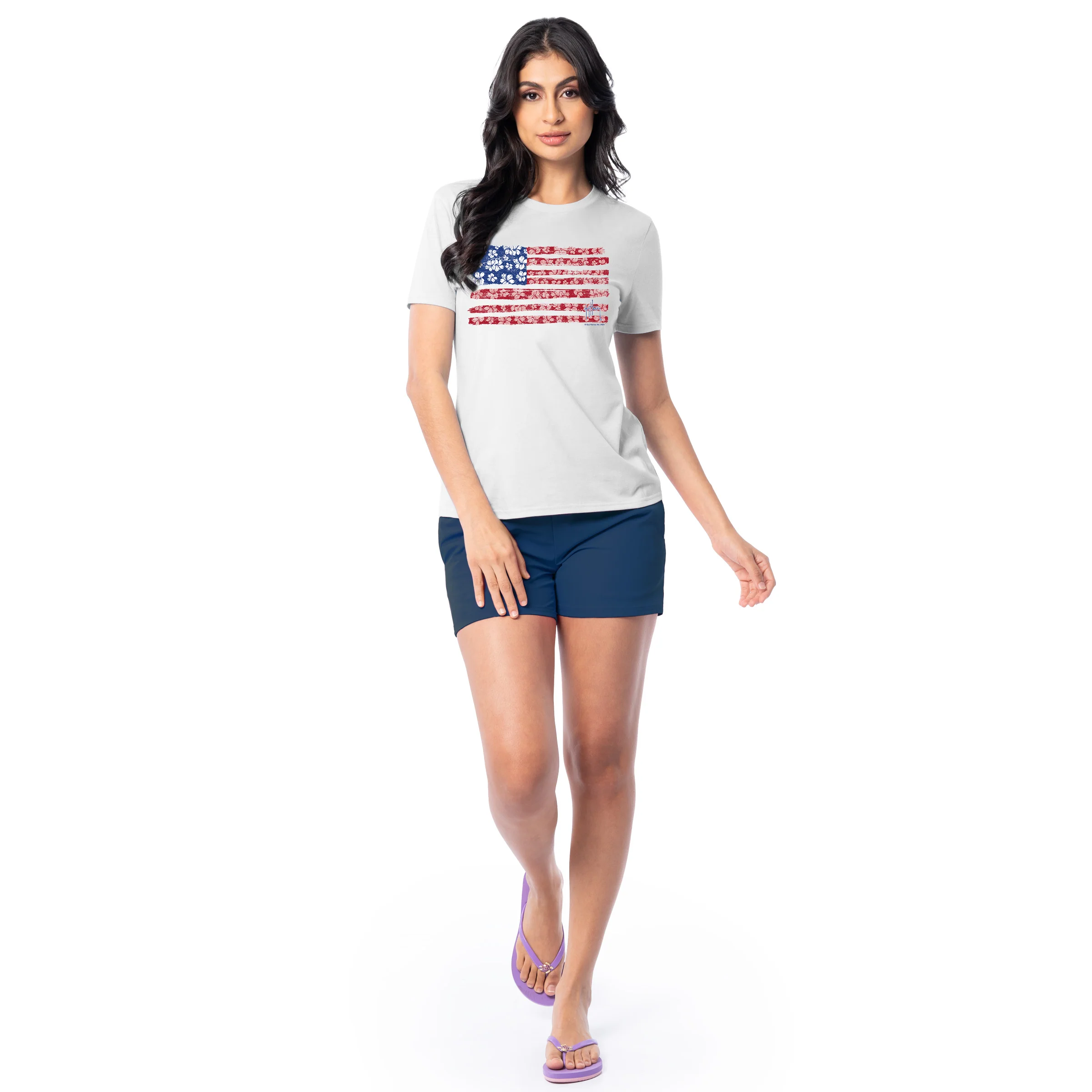 Lightweight Tee - American Floral - Image 6