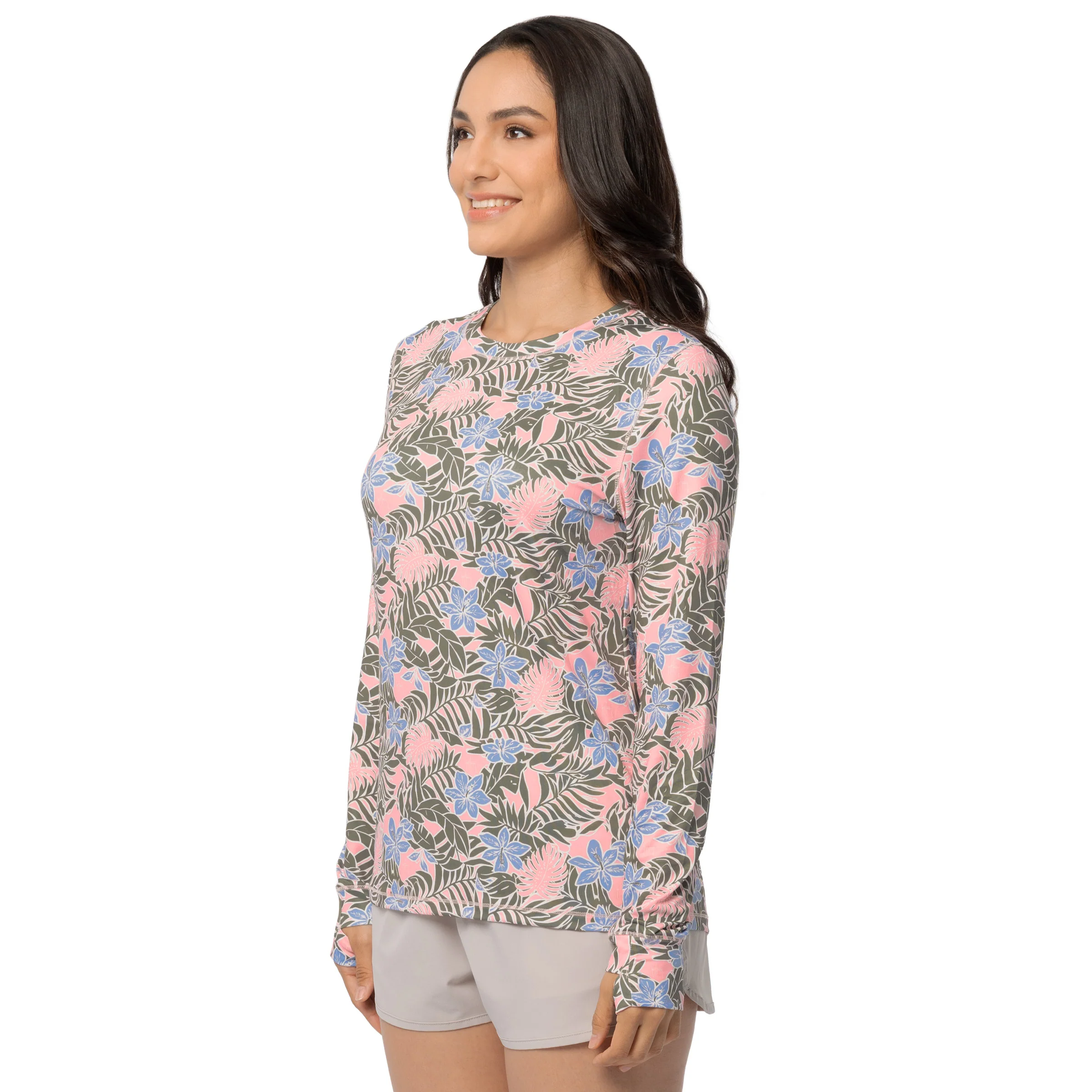 Women's Frond Memories Sublimated Sun Protection Top - Image 5
