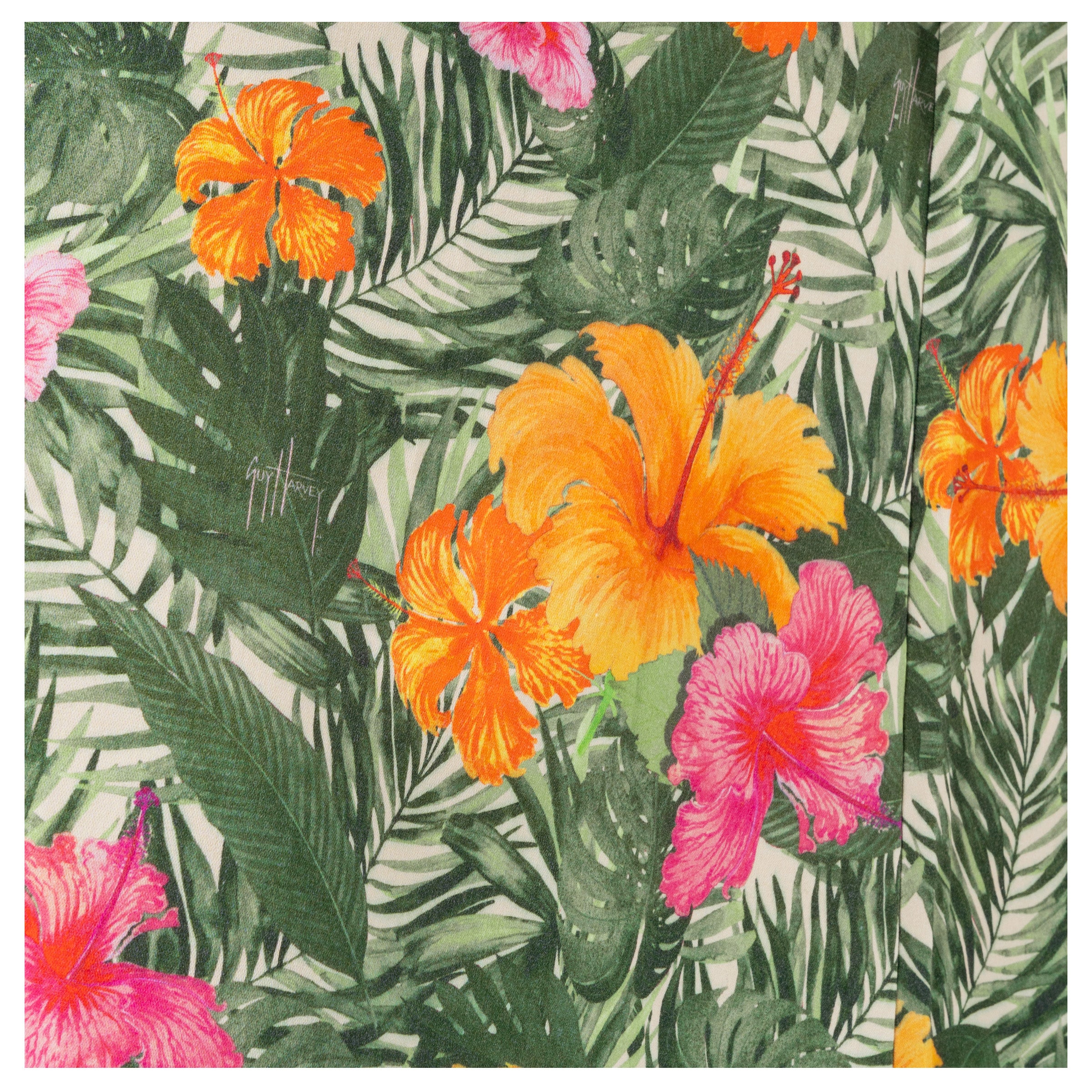 Women's Hibiscus Garden Wrap Skirt - Image 6
